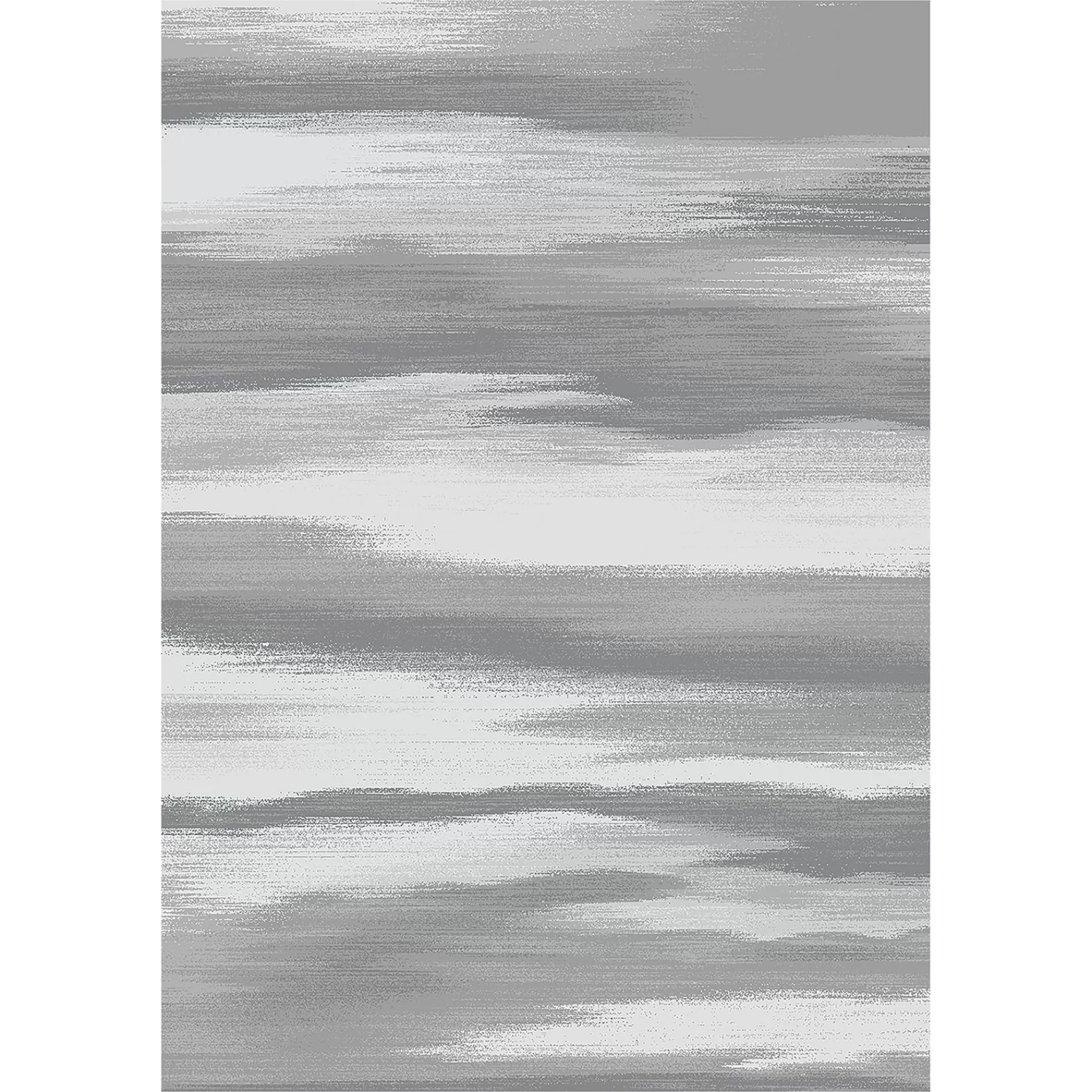 * Attractive (D340) Gloucester Grey & Ivory Windswept Area Rug, 7 10
