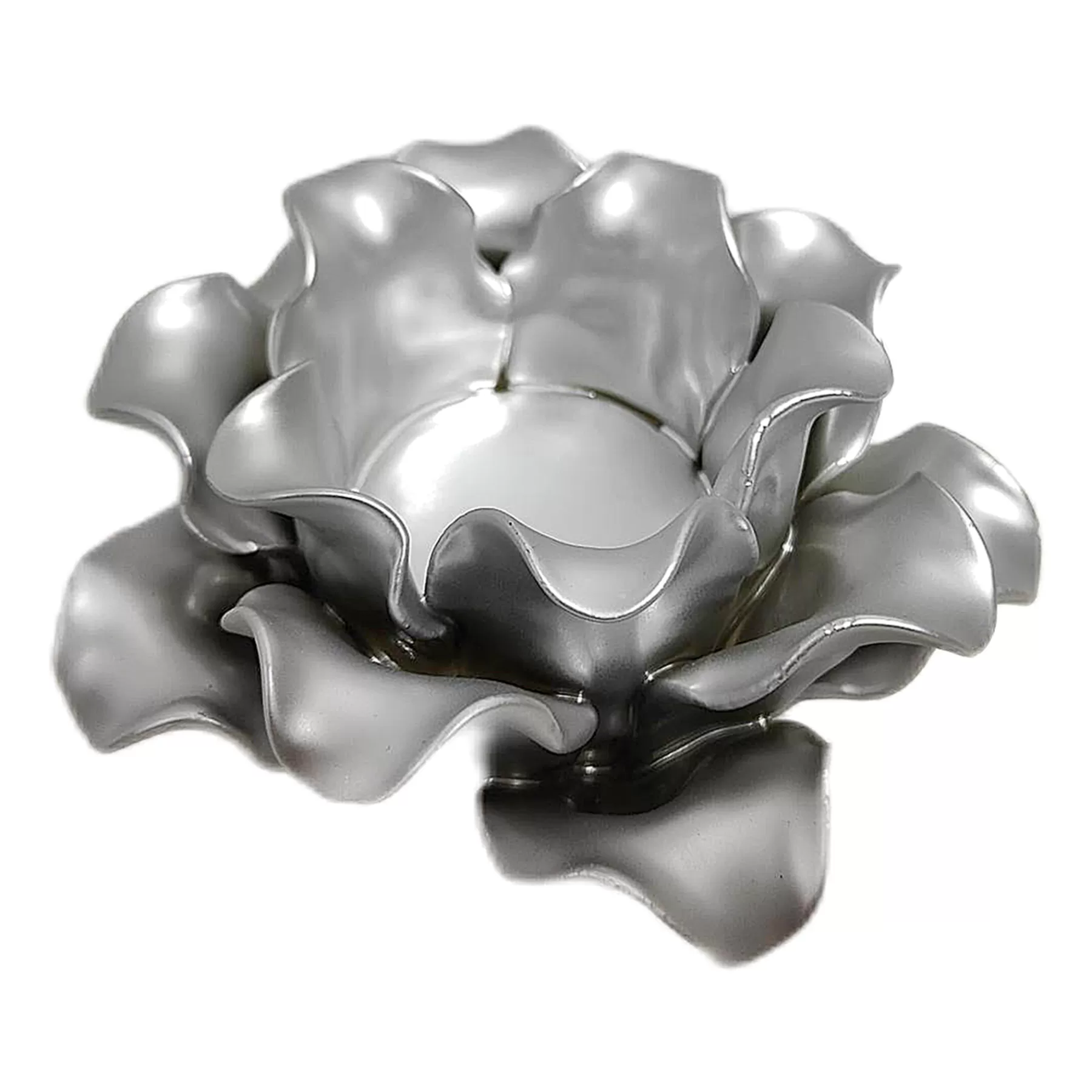 * Attractive Grace Mitchell Ceramic Lotus Candle Holder