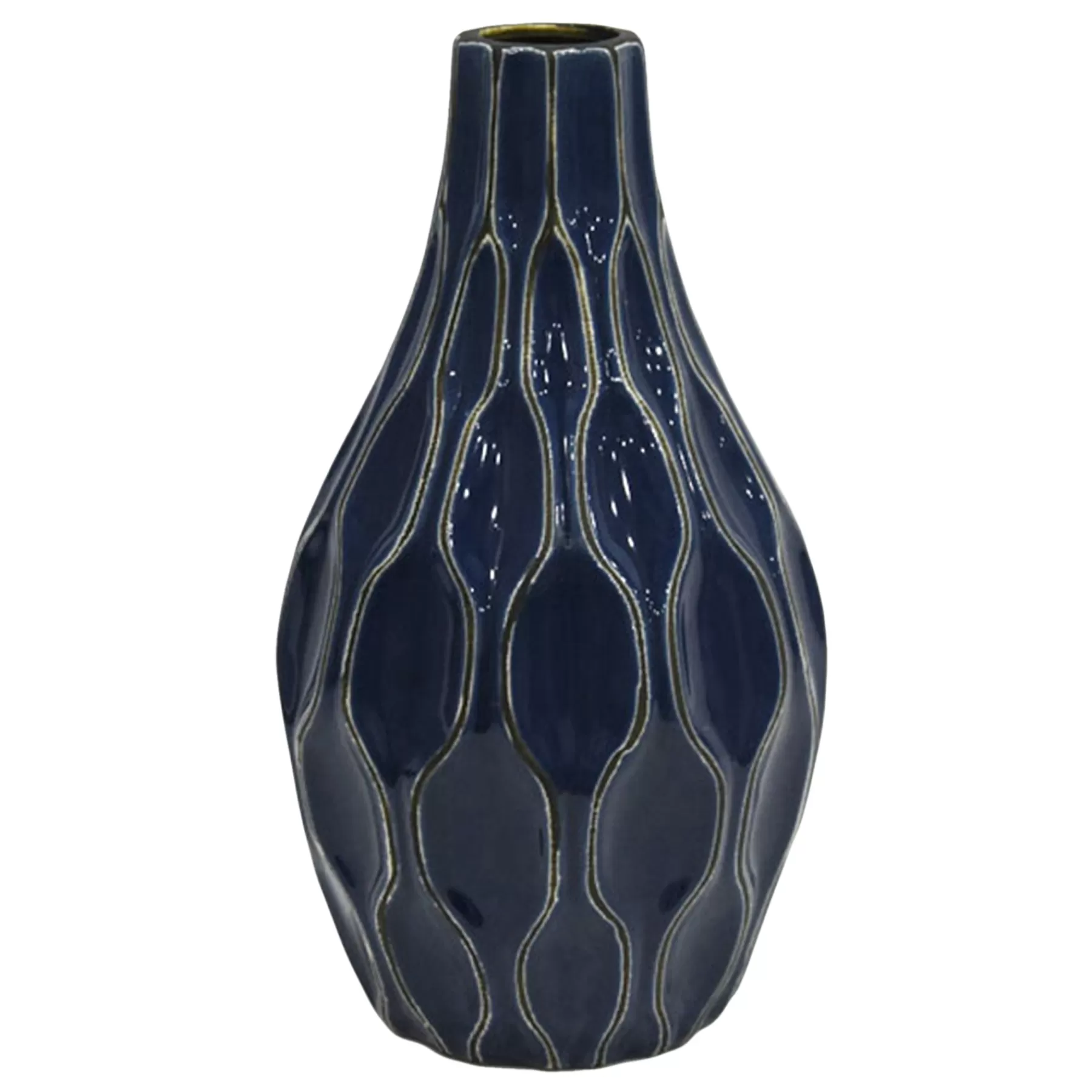 * Attractive Katherine Blue Ceramic Vase, 12