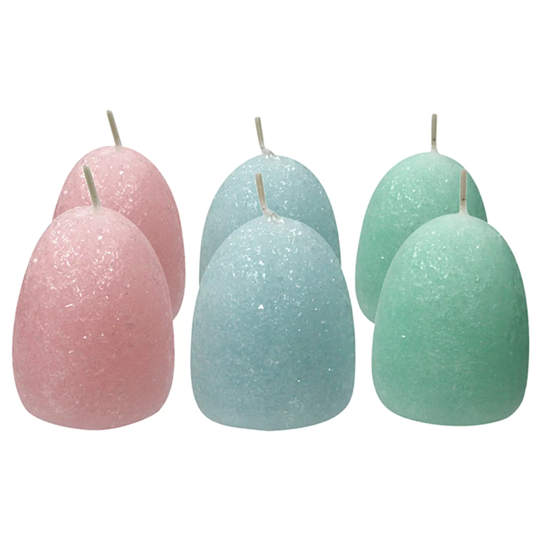 * Attractive Mrs Claus Bakery 6-Pack Gumdrop Votive Candles