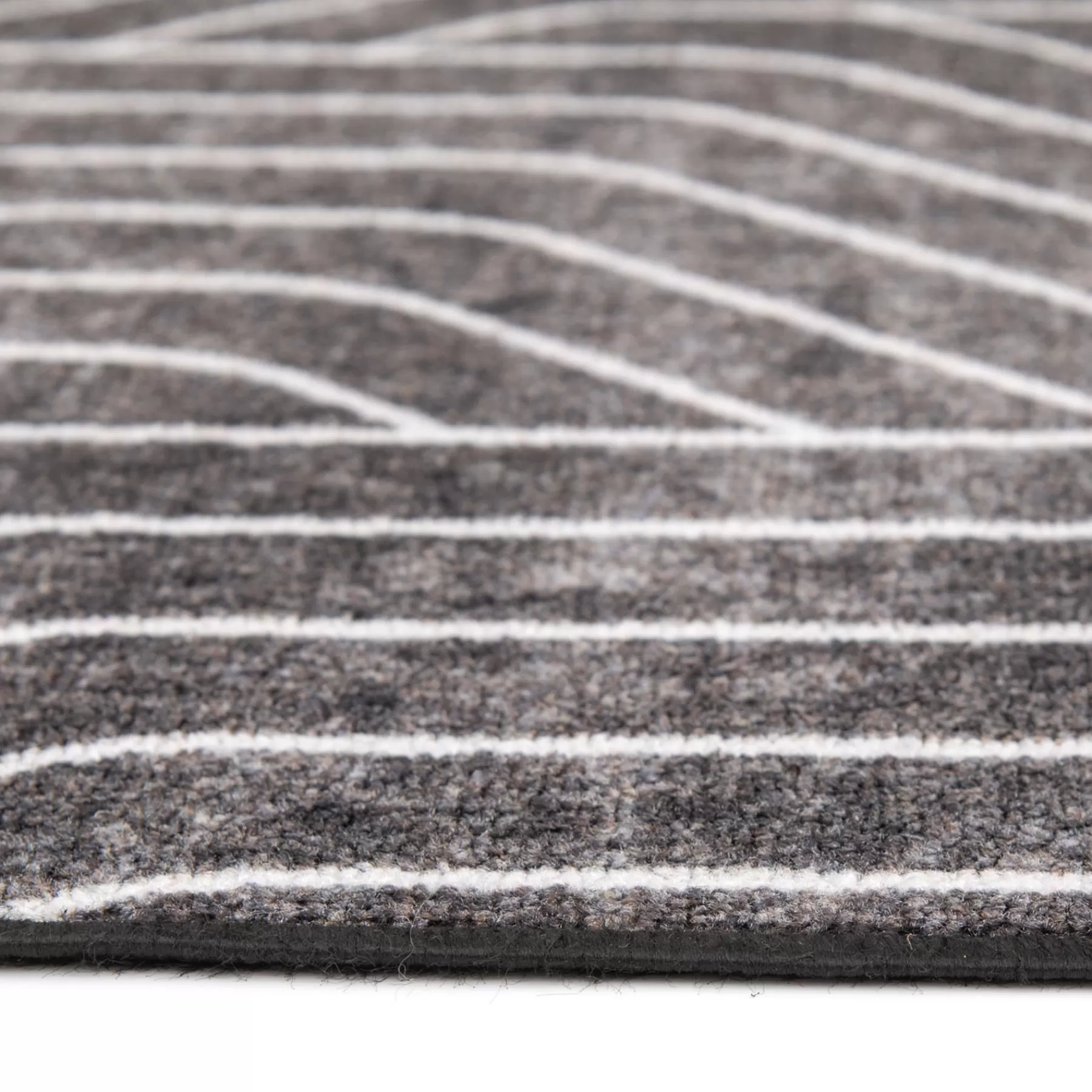 * Bargain Sale (D563) Venus Black & Grey Area Rug, 7 10