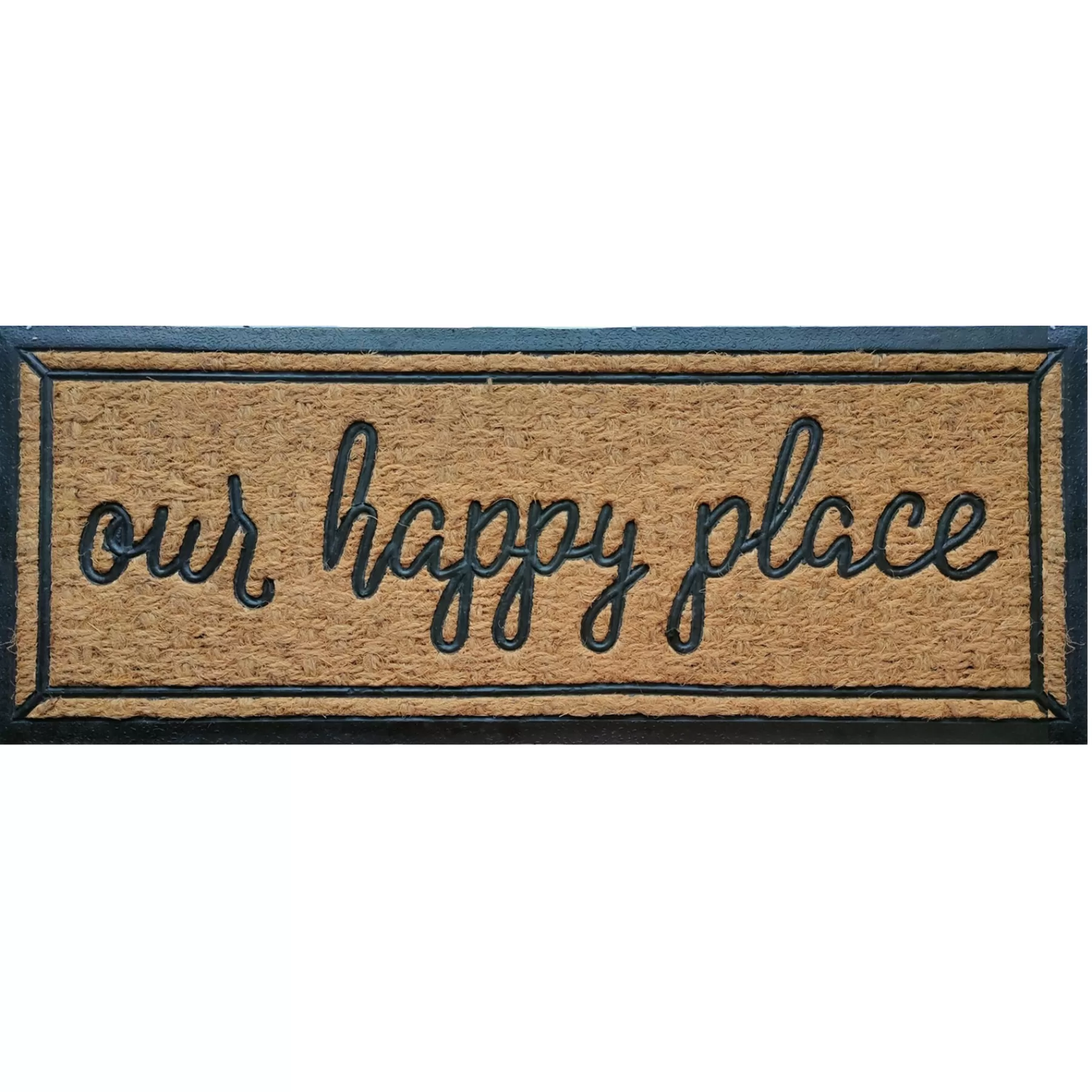 * Bargain Sale Mansion Our Happy Place Coir Mat, 14 36