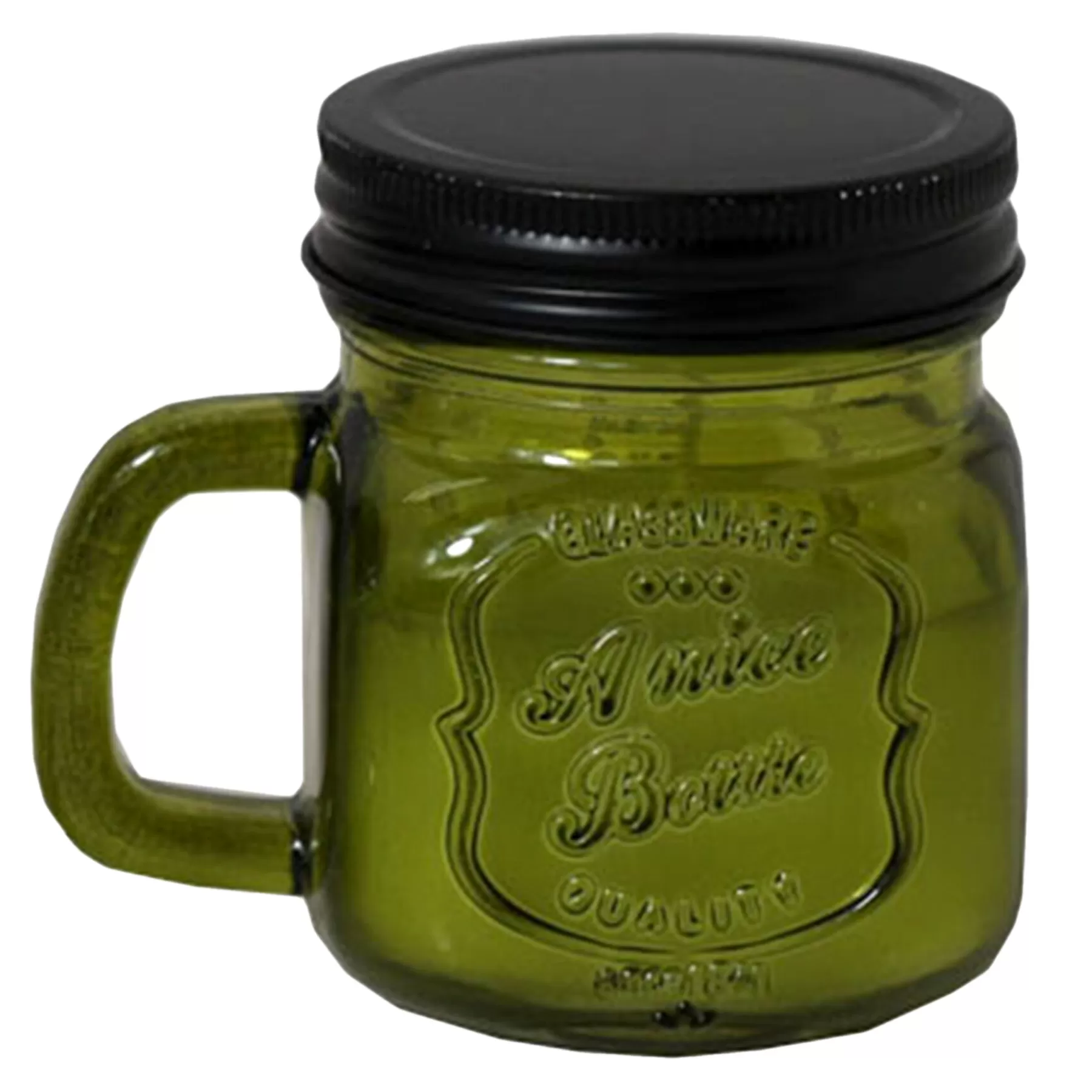 * Bargain Sale Mini Green Mason Jar Citronella Candle