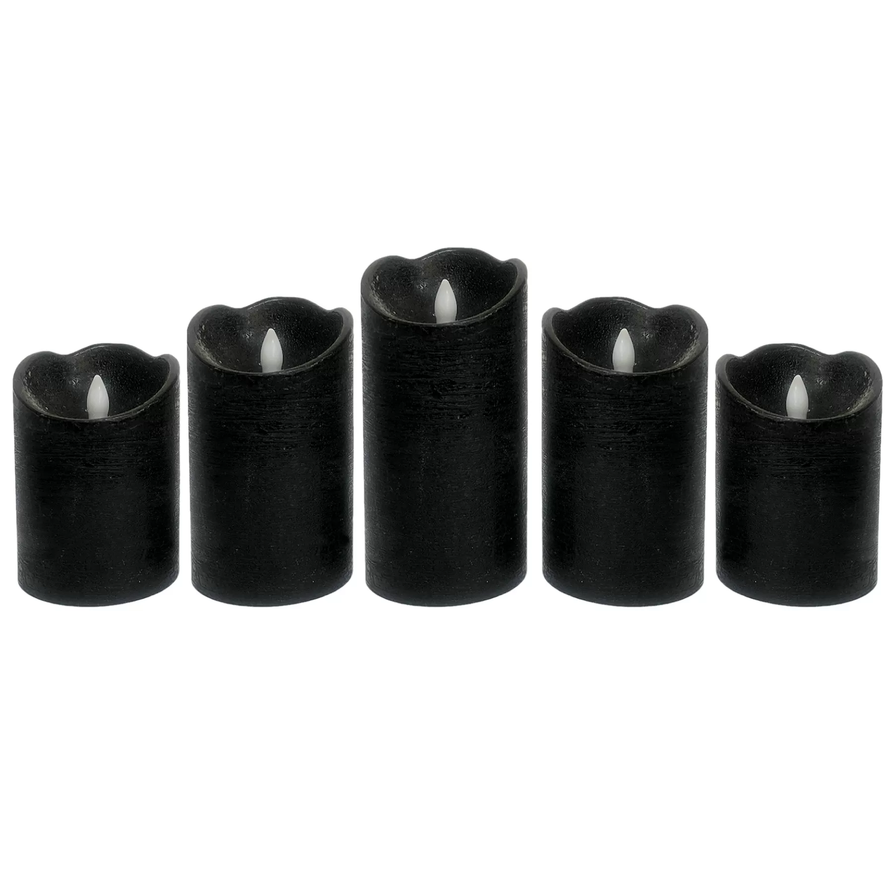 * Best Sellers 5-Piece Black Led Halloween Candles