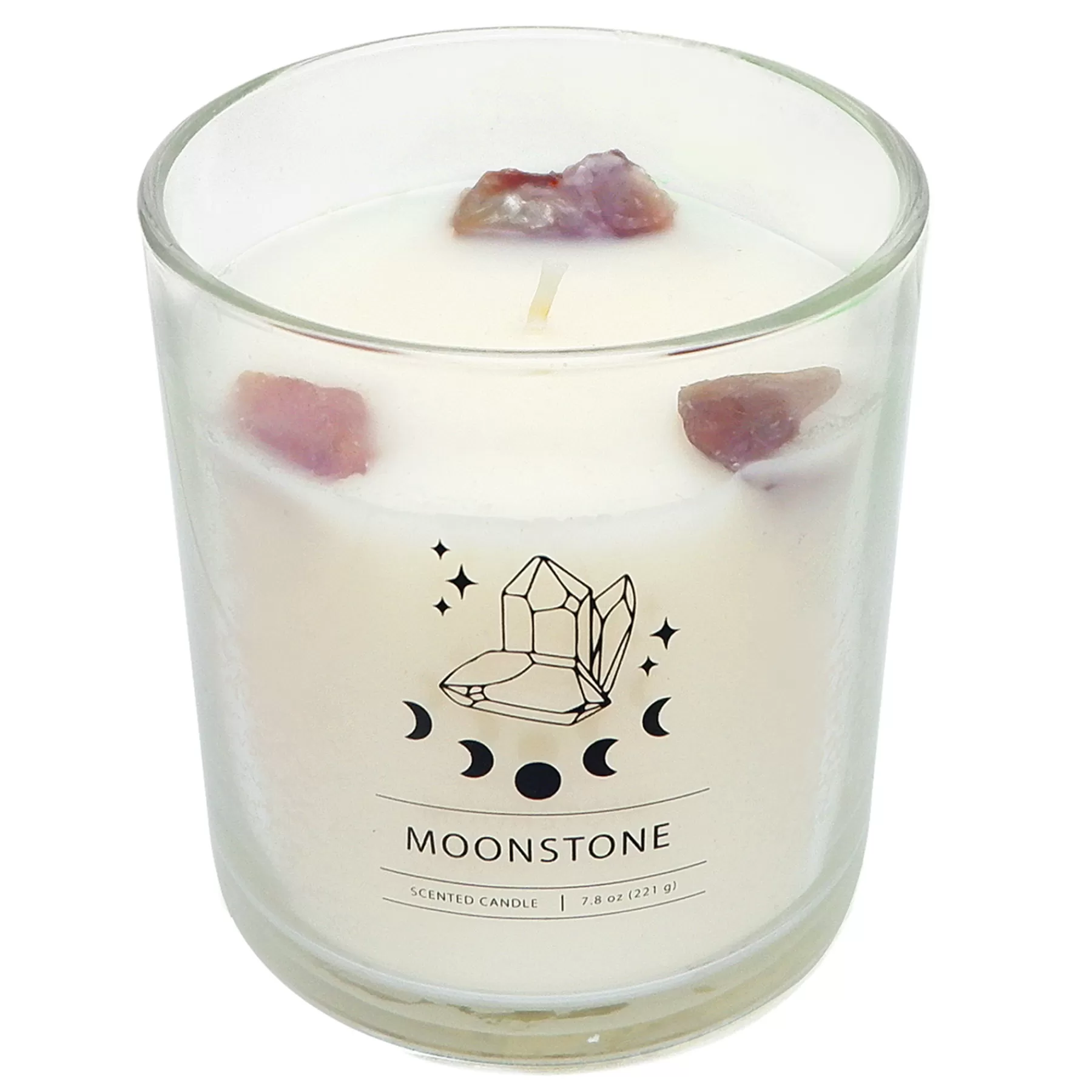 * Best Sellers 7.8Oz Purple Moonstone Crystal Jar