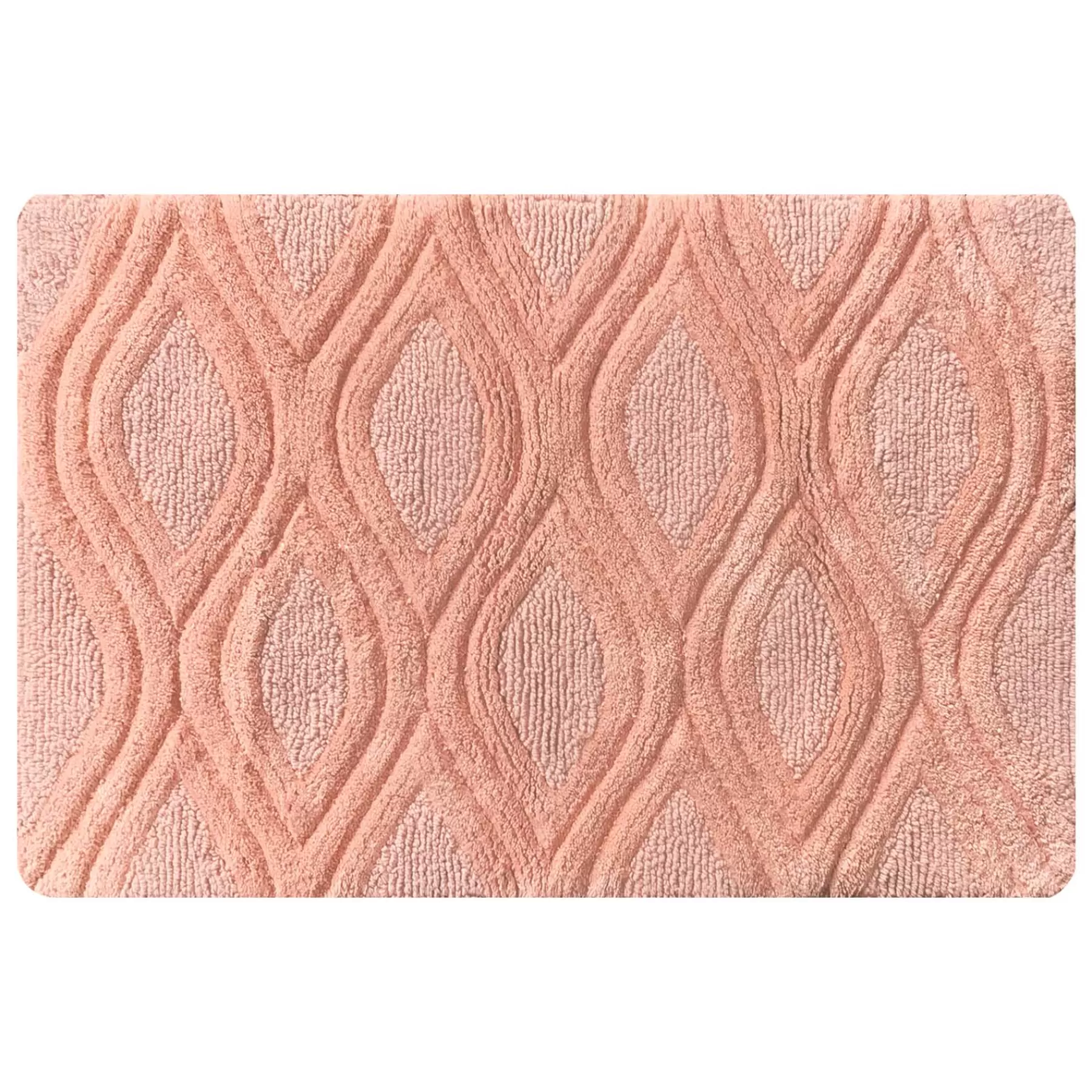 * Best Sellers Baldwin Trellis Bath Rug Peach