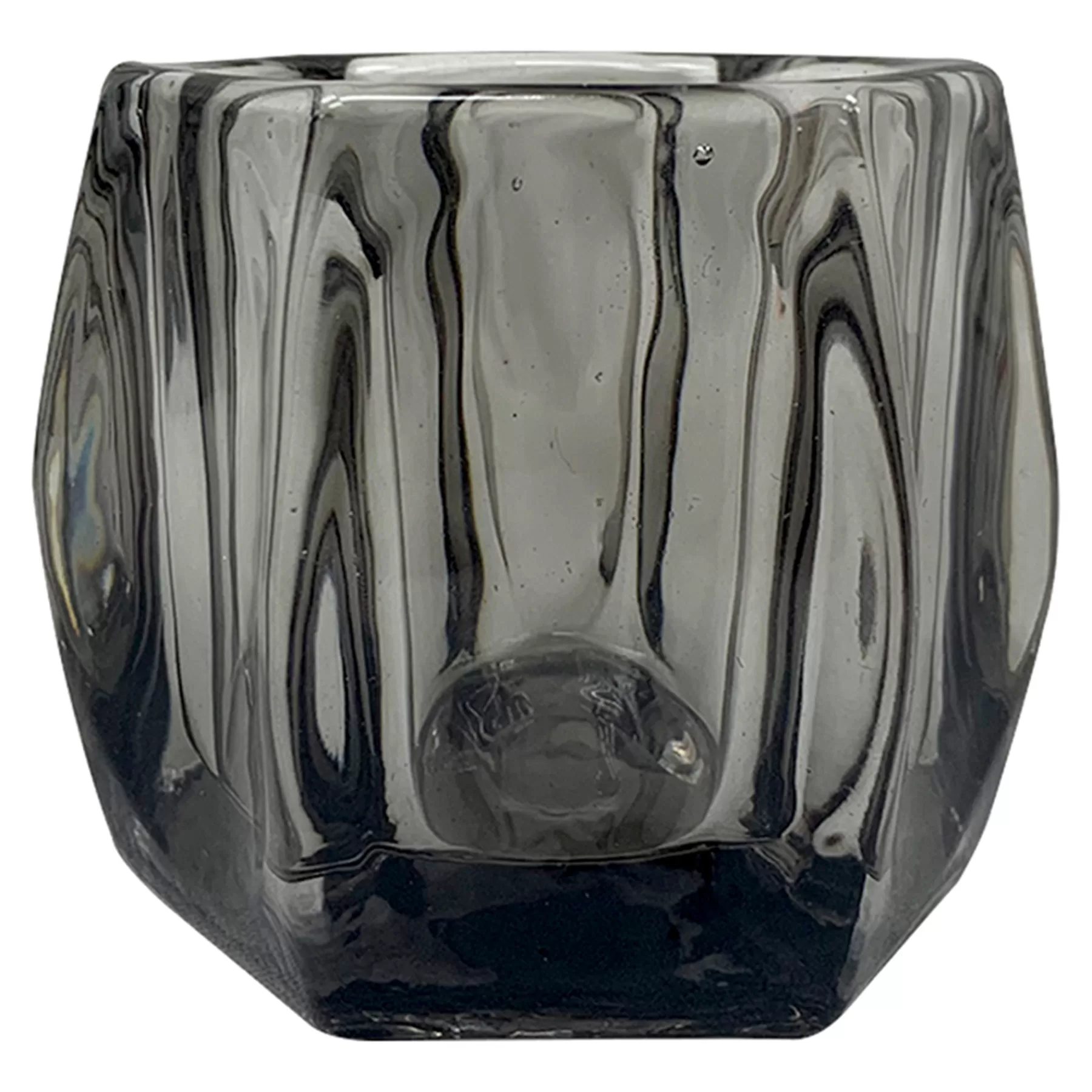 * Best Sellers Laila Ali Smoked Glass Tealight Candle Holder, 3