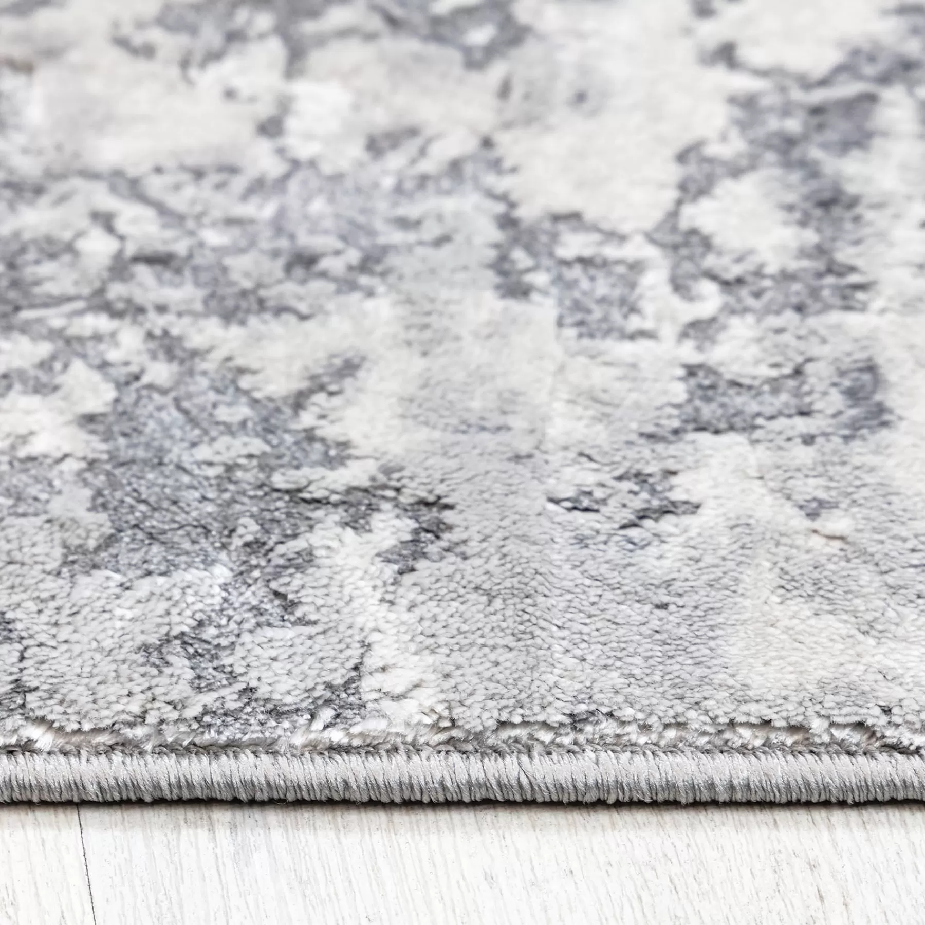 * Cheap Online (B717) Laila Ali Verona Grey Woven Area Rug, 5 7
