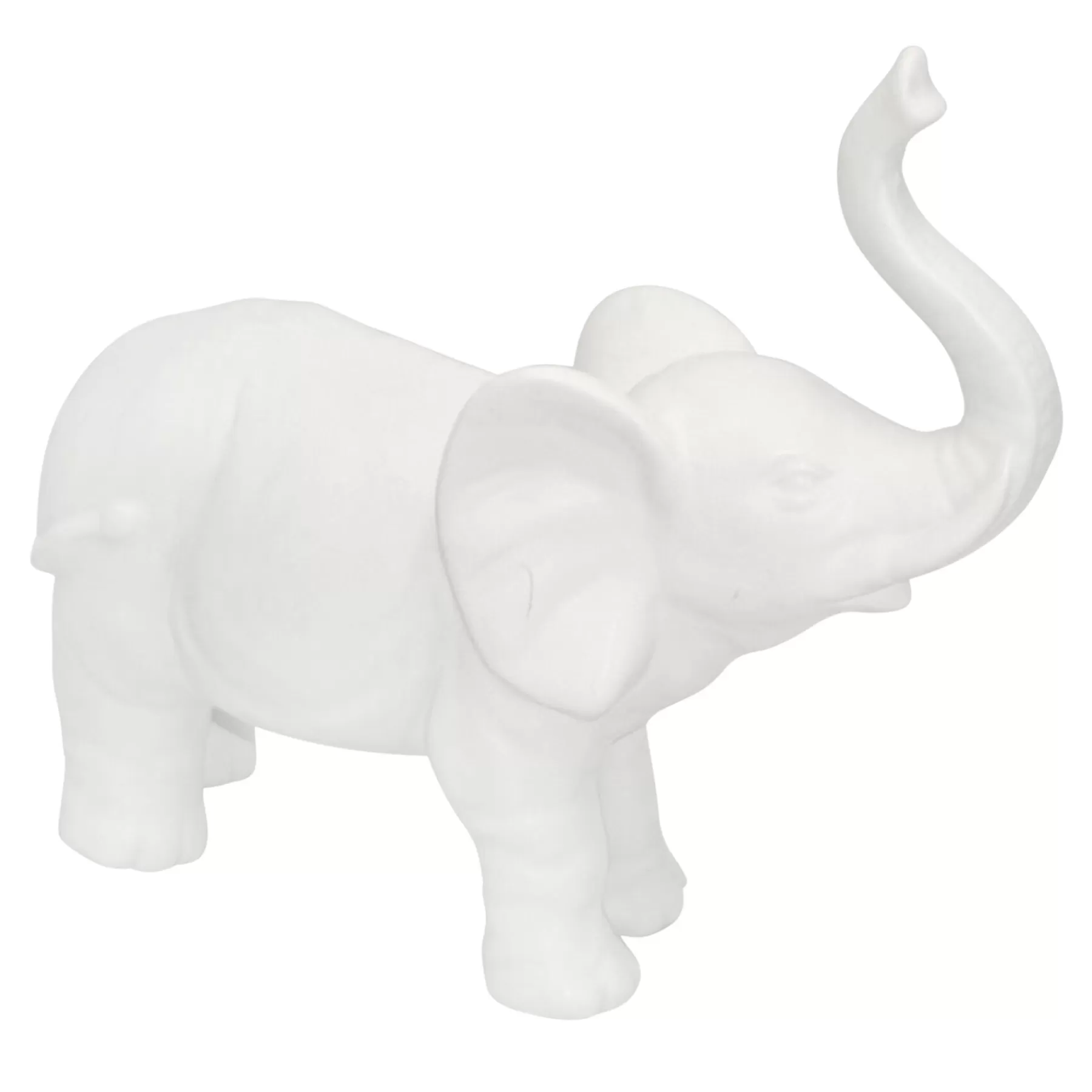 * Cheap Online Grace Mitchell White Ceramic Elephant Decor, 8