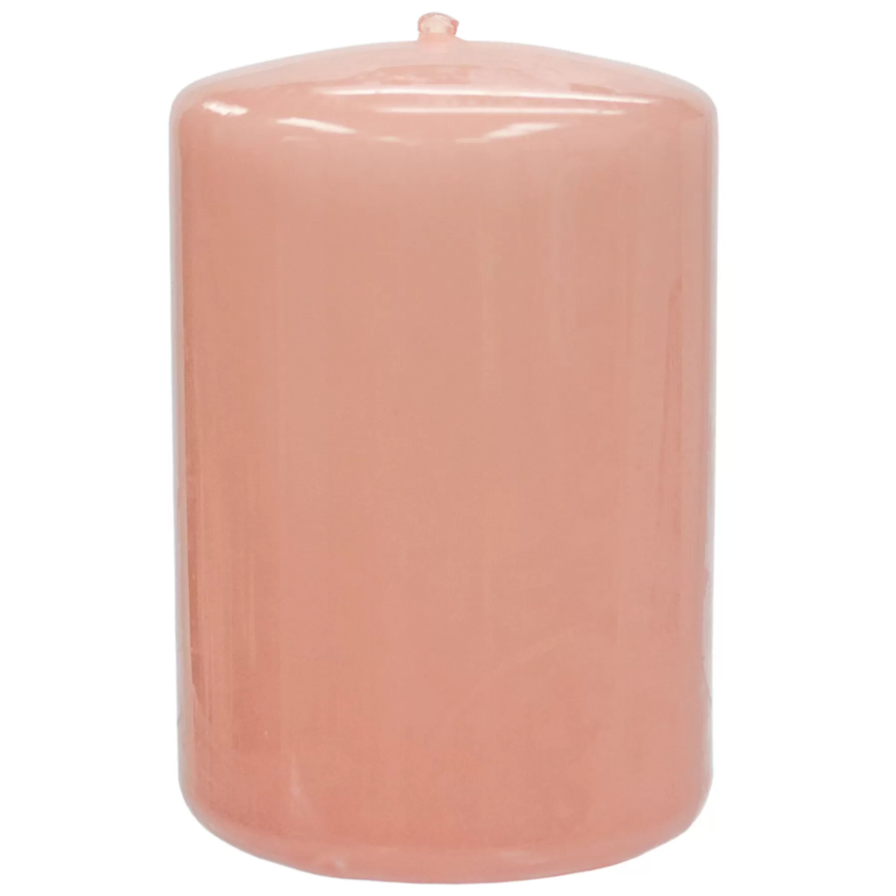 * Cheap Online Pink Unscented Overdip Pillar Candle, 4