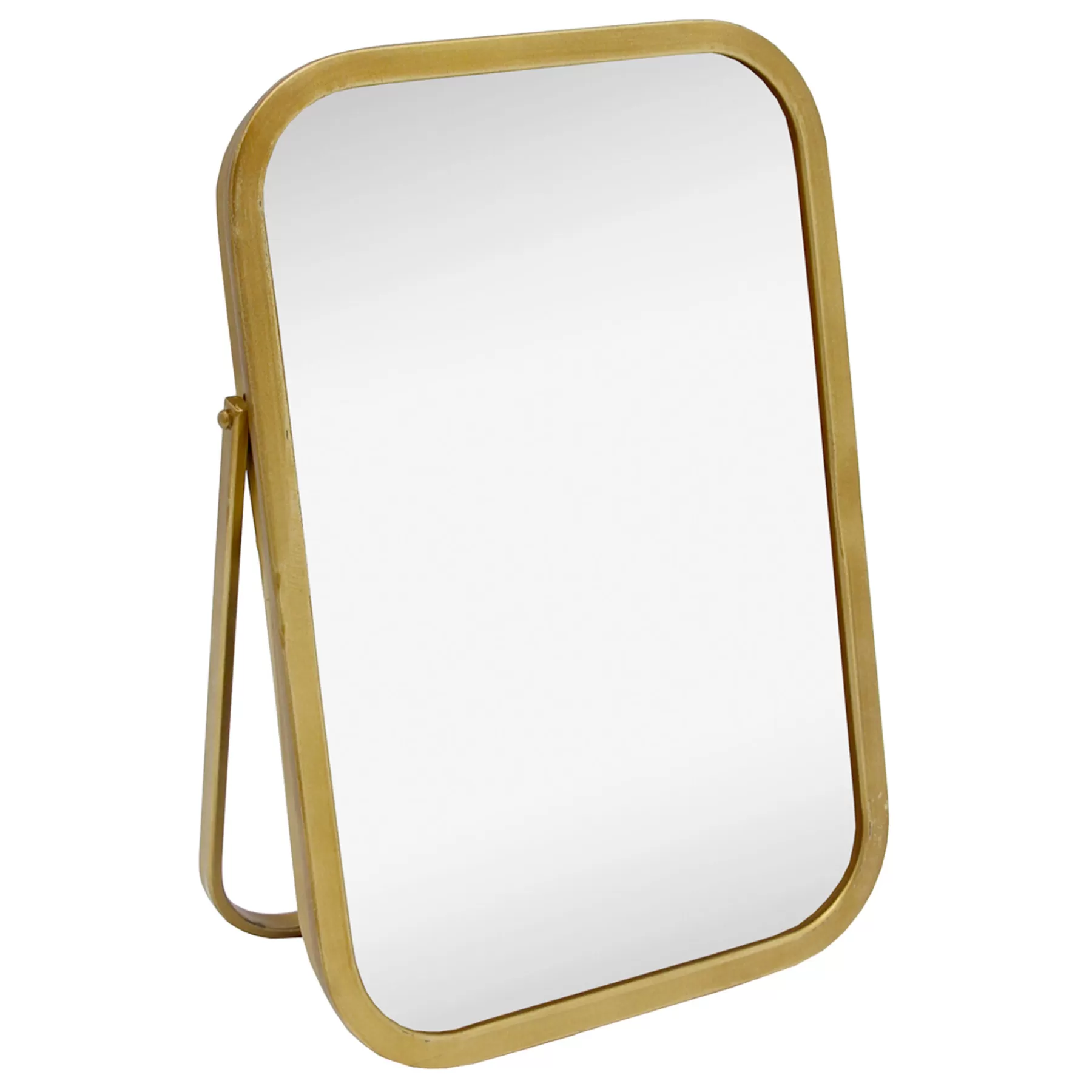 * Cheap Online Tracey Boyd Gold Metal Table Mirror, 10
