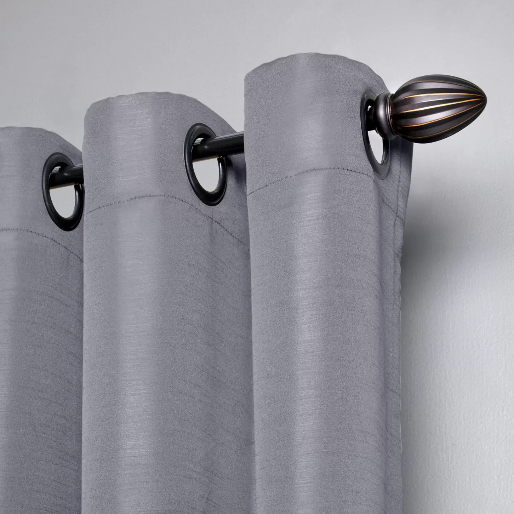* Clearance Sale 36-66 Fast Fit Bailey Oil Rubbed Bronze Window Decorative Rod 5/8