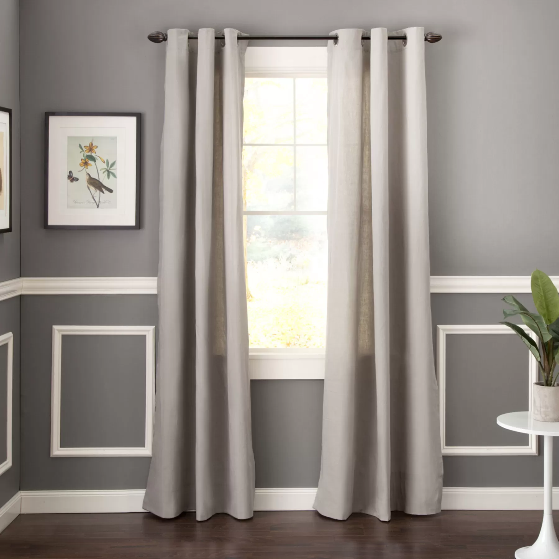 * Clearance Sale 36-66 Fast Fit Bailey Oil Rubbed Bronze Window Decorative Rod 5/8