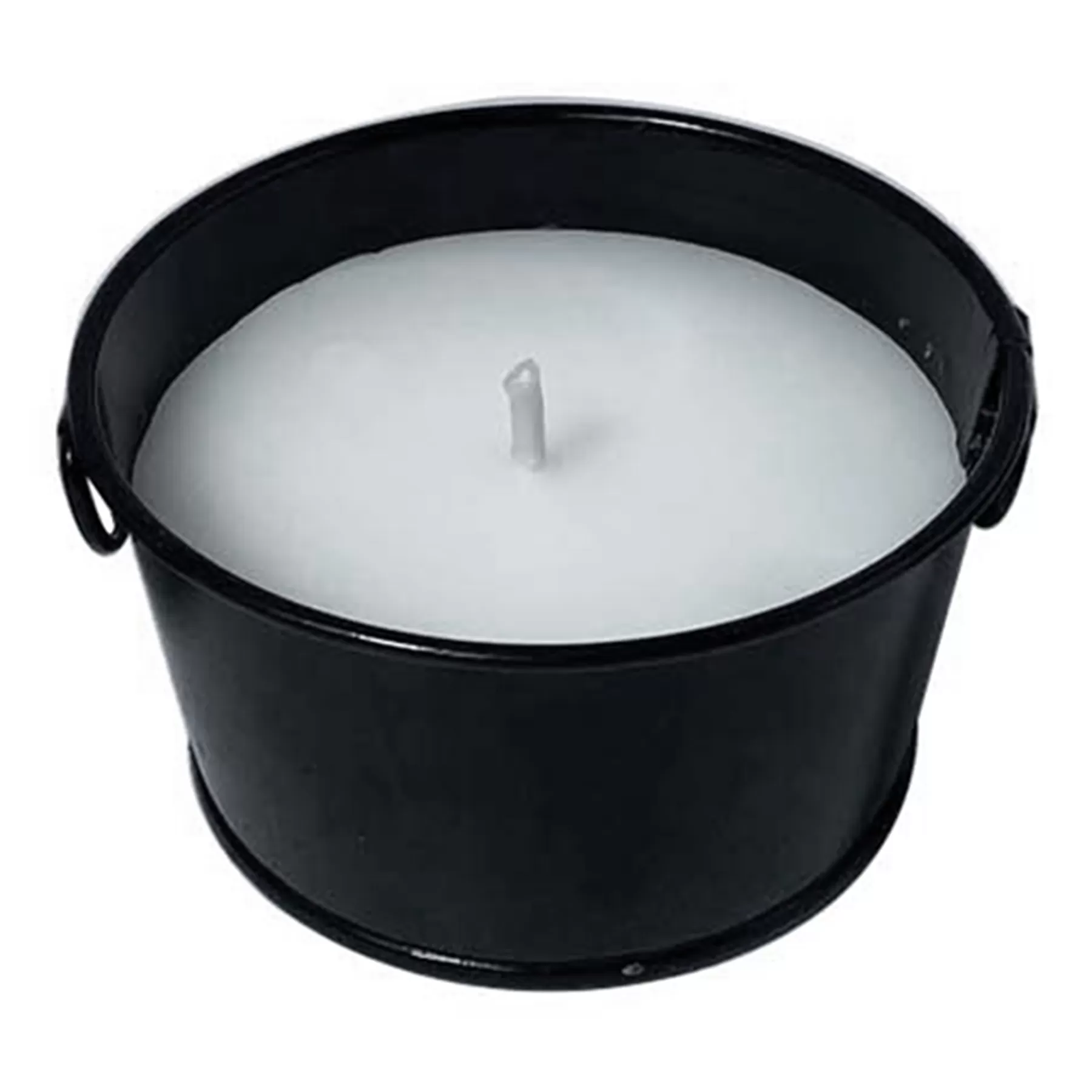 * Clearance Sale 3-Pack Black Metal Bucket Citronella Candles, 3.5Oz