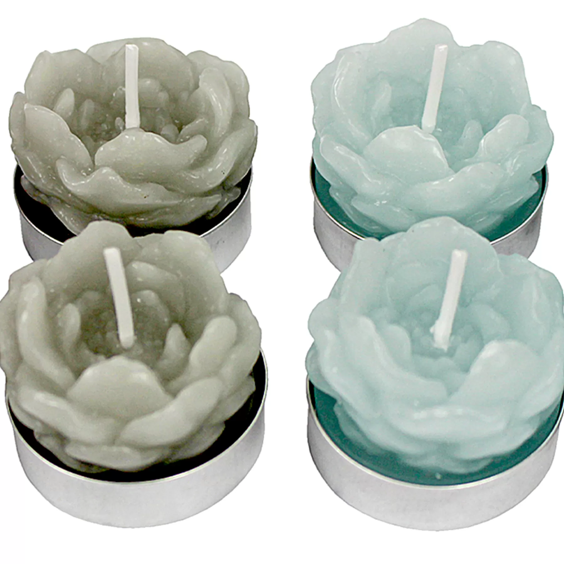 * Clearance Sale Grace Mitchell 8-Pack Flower Tealight Candles