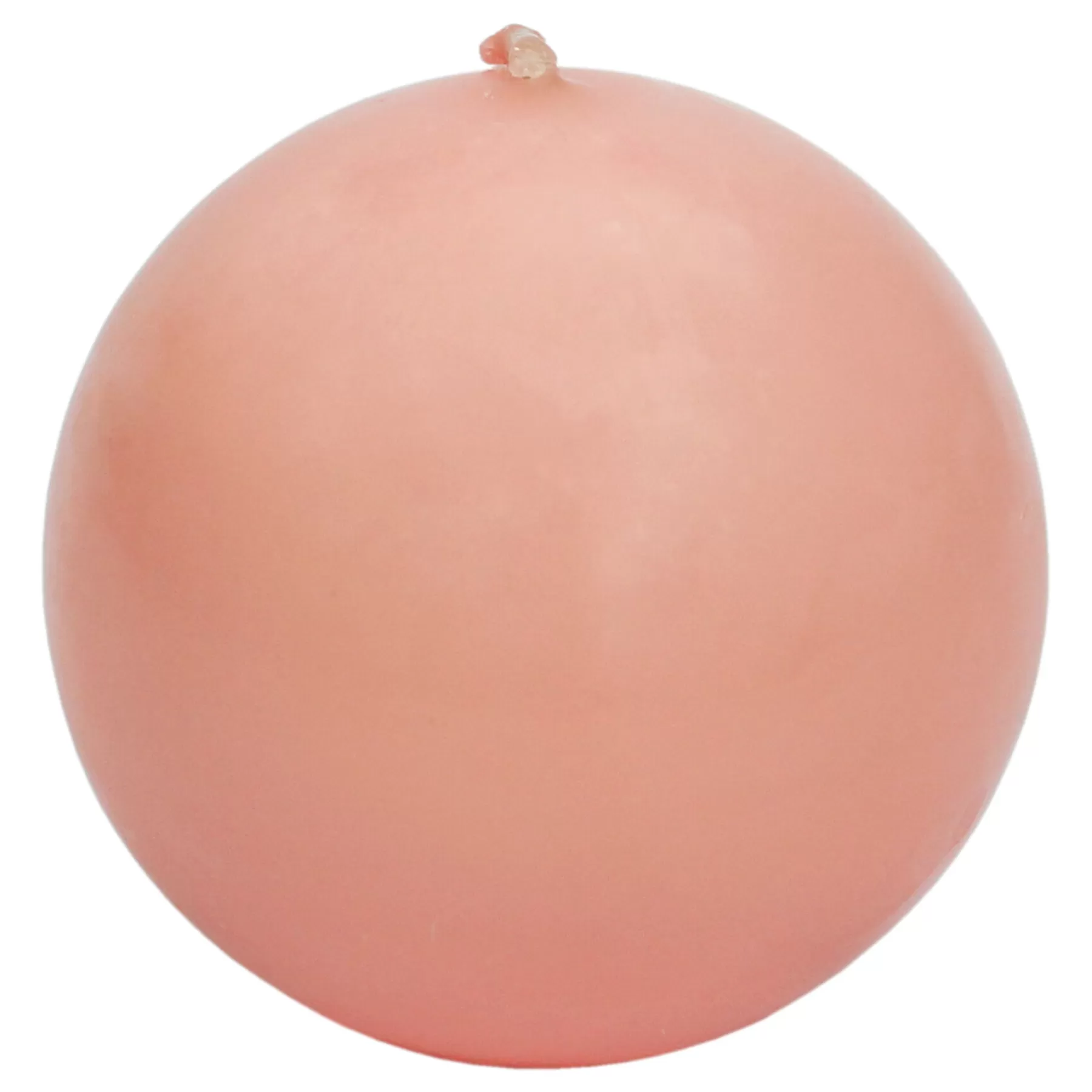 * Clearance Sale Pink Unscented Overdip Sphere Candle, 3