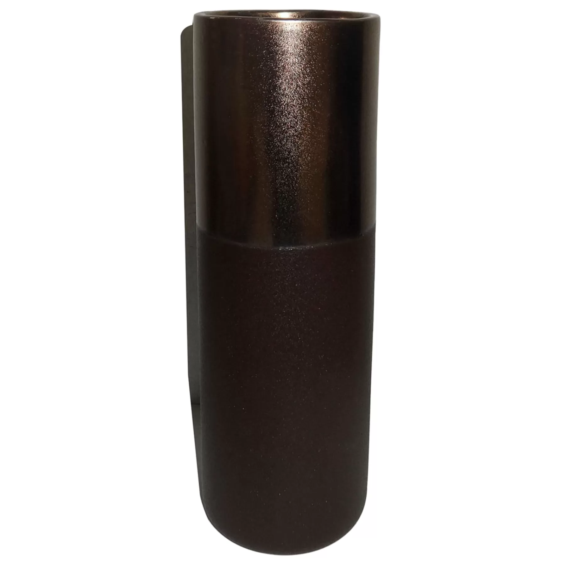 * Closeout Sale Black Ceramic Vase, 12