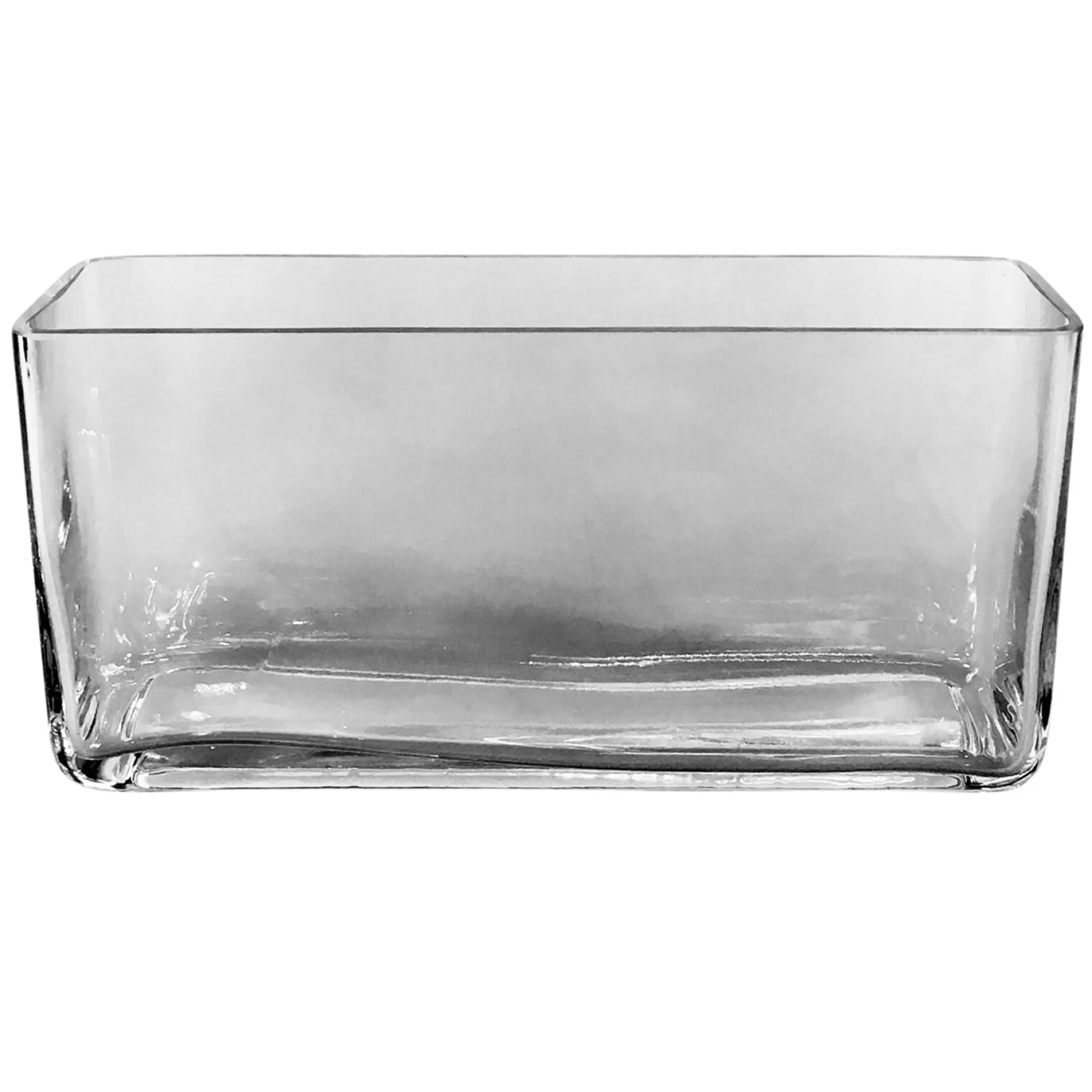 * Closeout Sale Grace Mitchell Wide Rectangle Glass Vase, 5