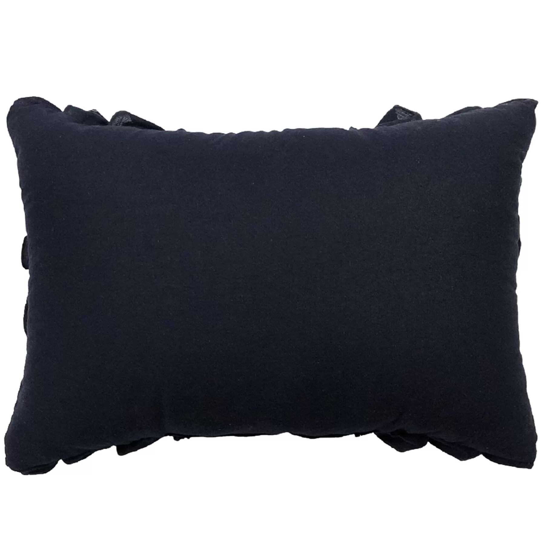 * Closeout Sale Modern Dreams Lauren Blue Layered Ruffles Throw Pillow, 14 20