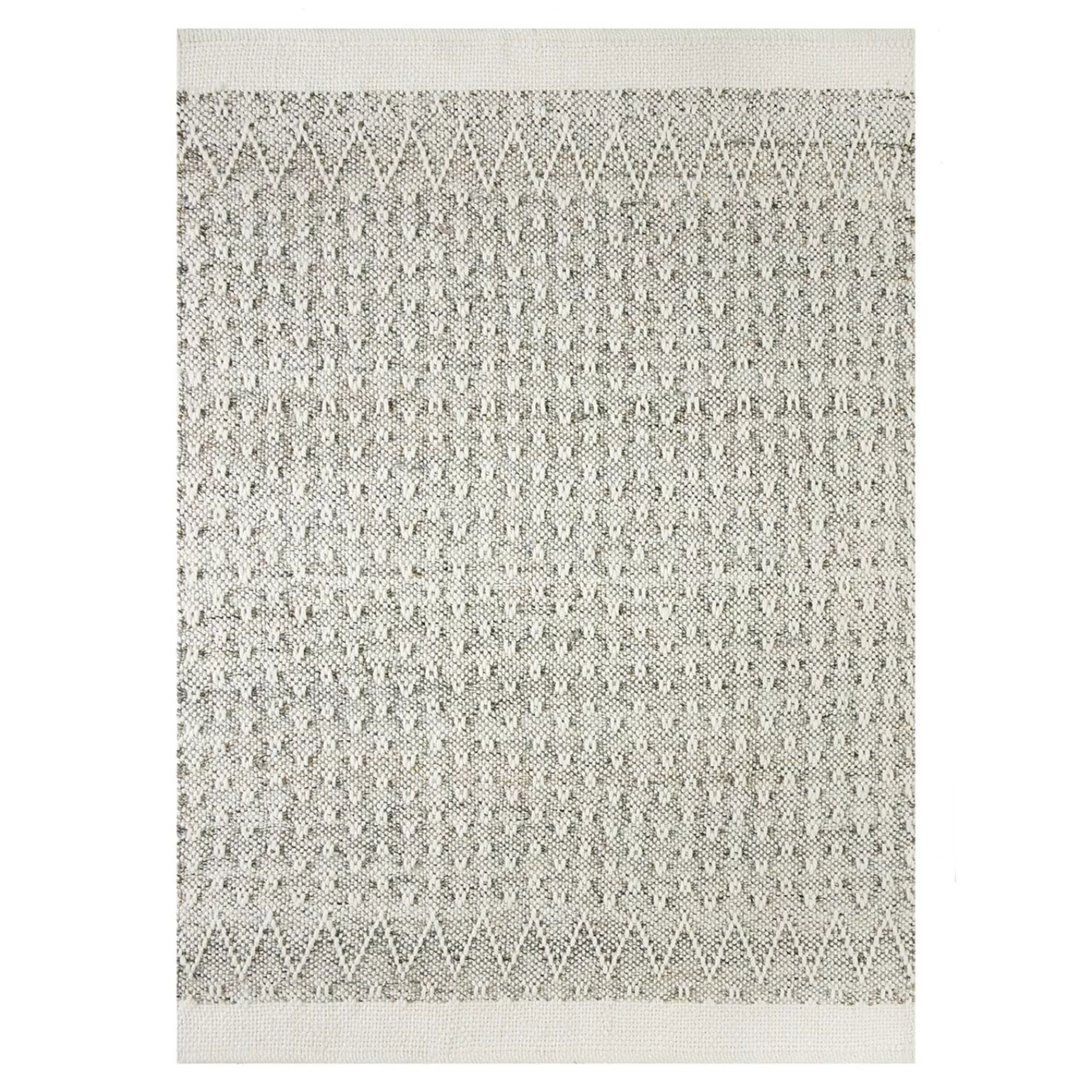 * Discount Sale (A471) Exeter Neutral Flatweave Area Rug, 5 7