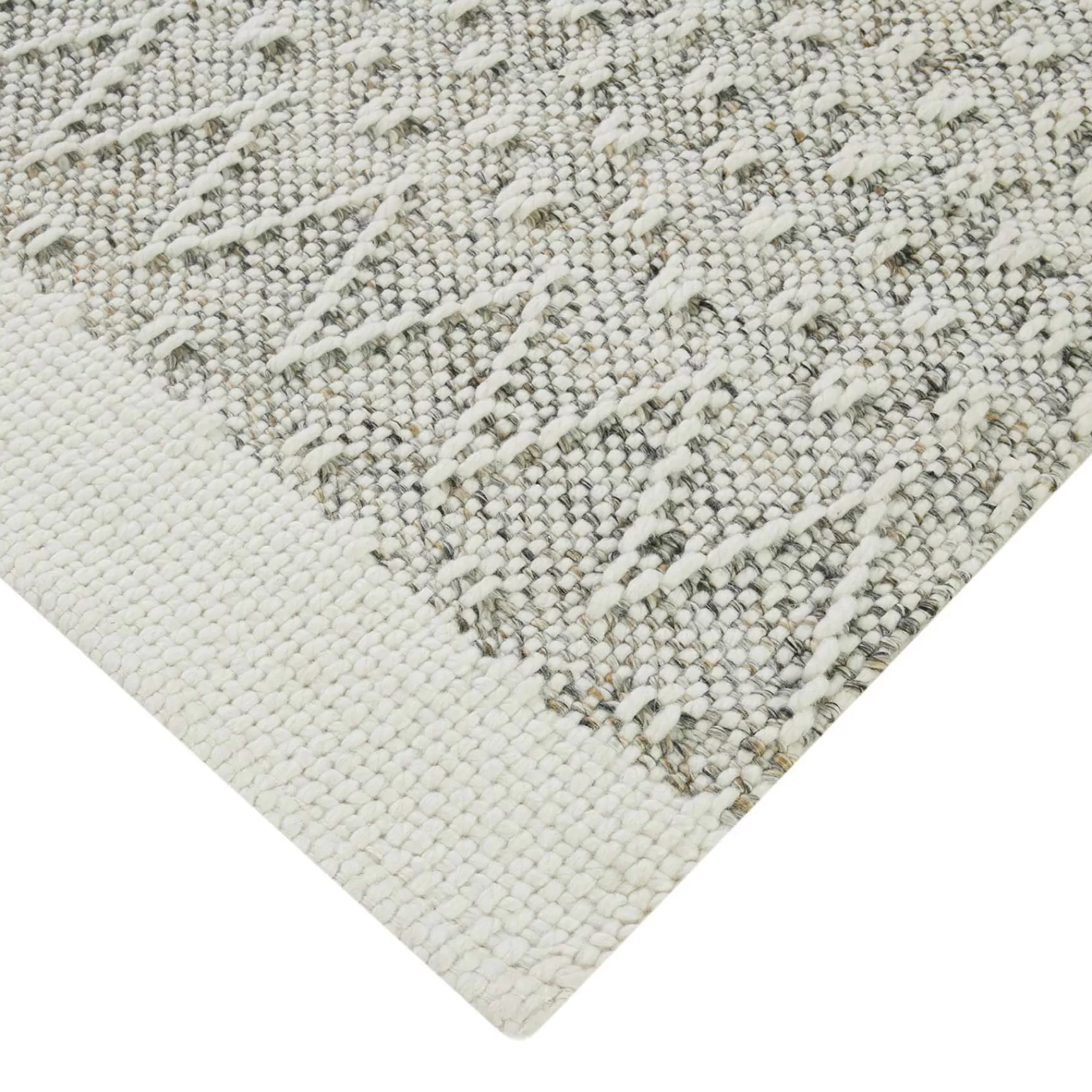 * Discount Sale (A471) Exeter Neutral Flatweave Area Rug, 5 7