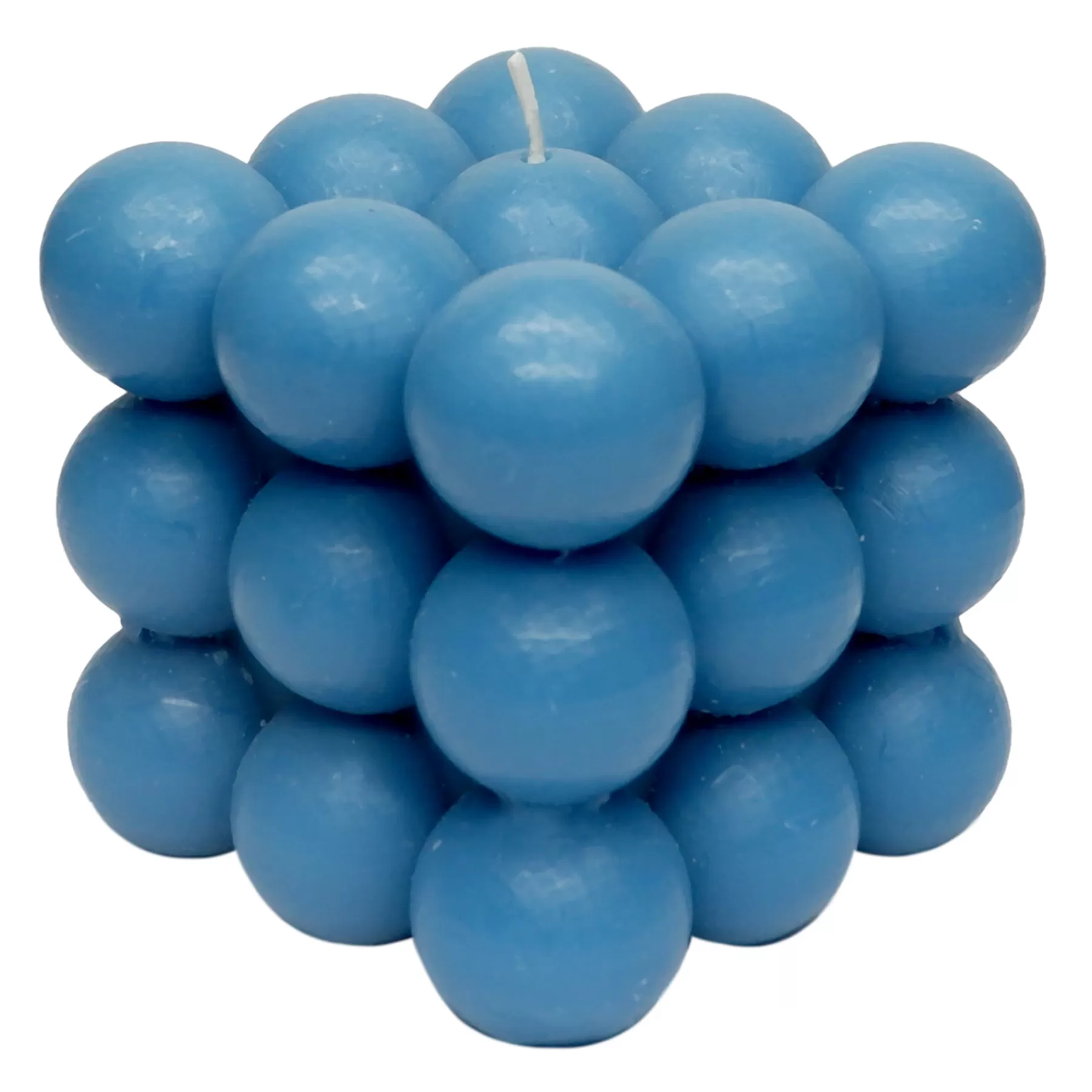 * Exclusive 3X3 Blue Dot Candle