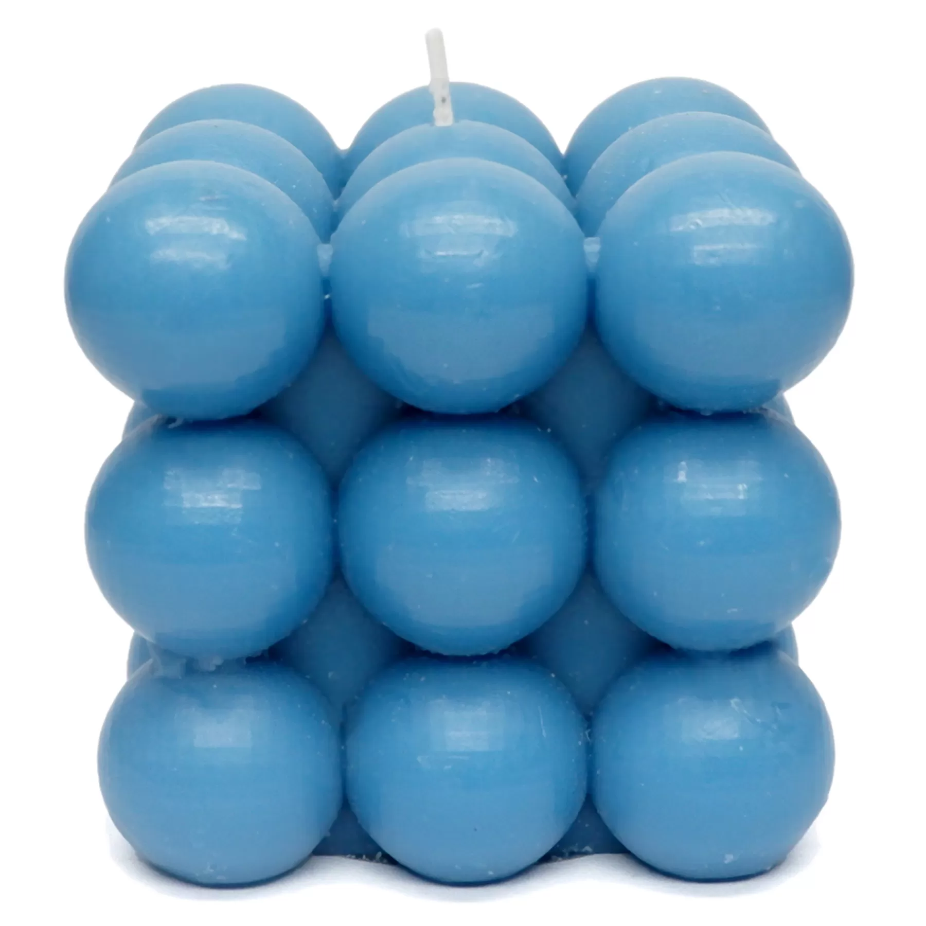 * Exclusive 3X3 Blue Dot Candle