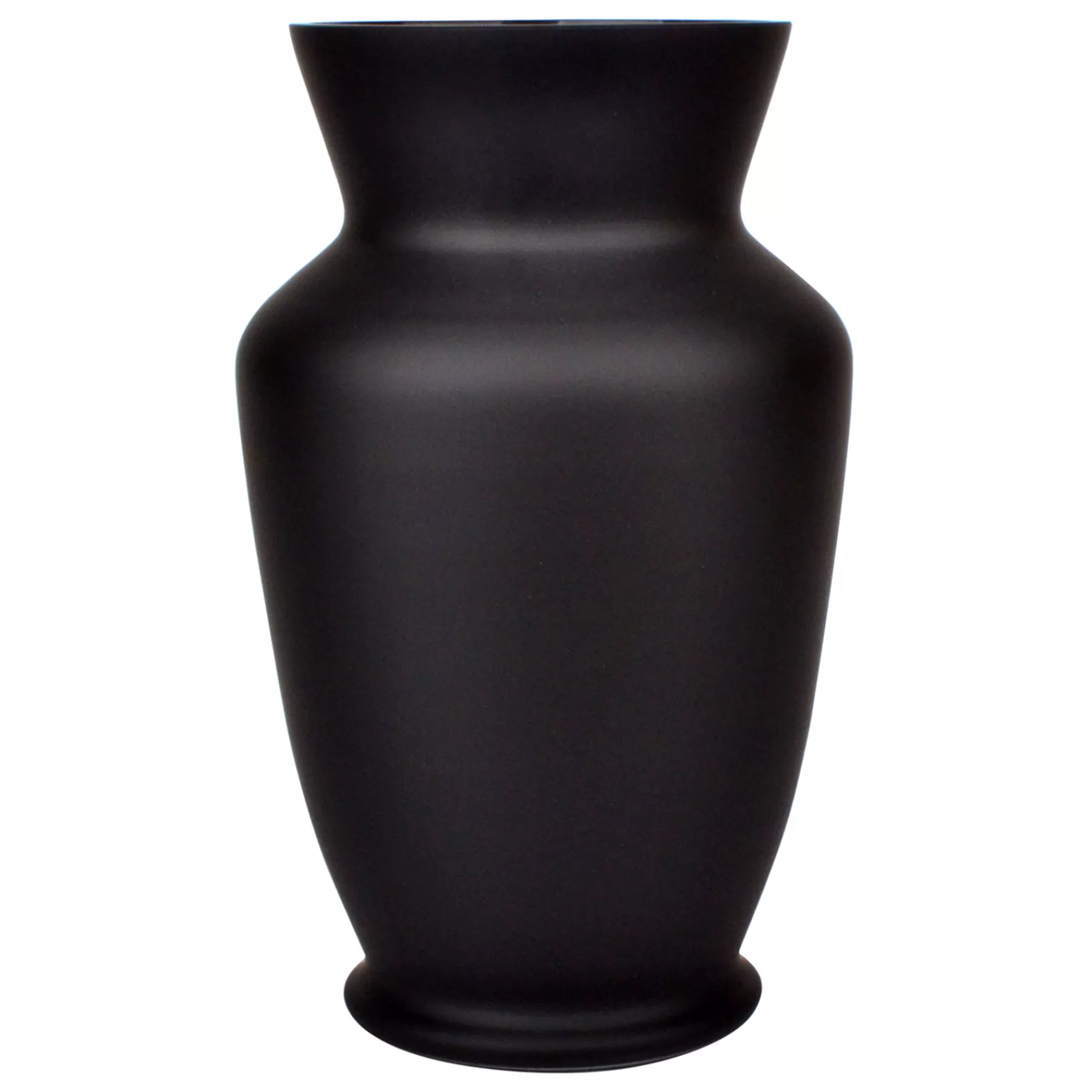 * Exclusive Black Glass Vase, 11