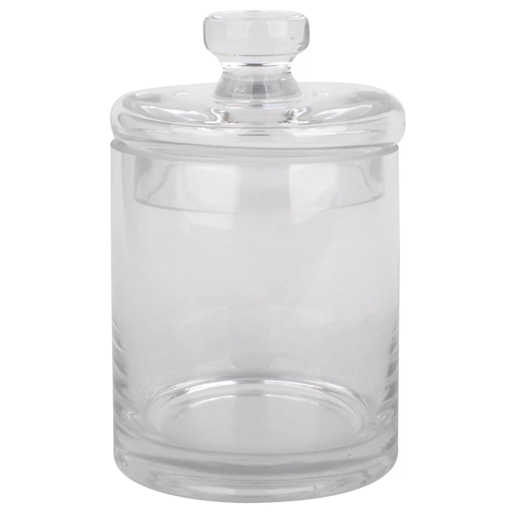 * Exclusive Clear Glass Cannister Vase, 5.5