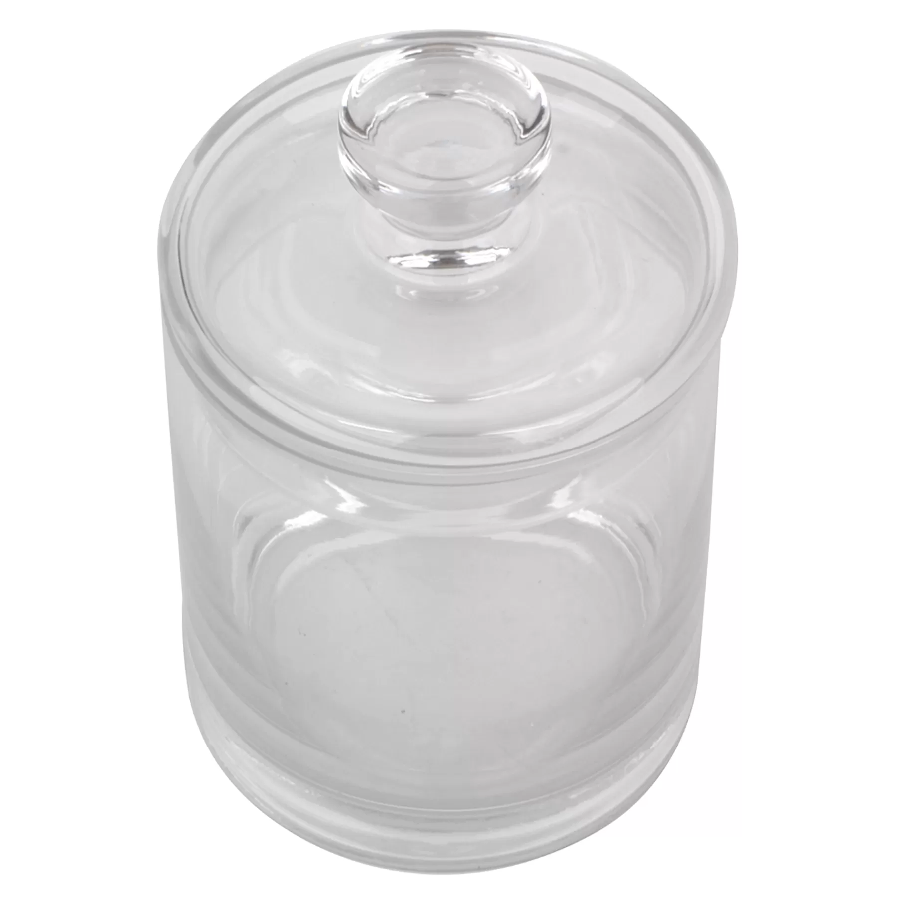 * Exclusive Clear Glass Cannister Vase, 5.5