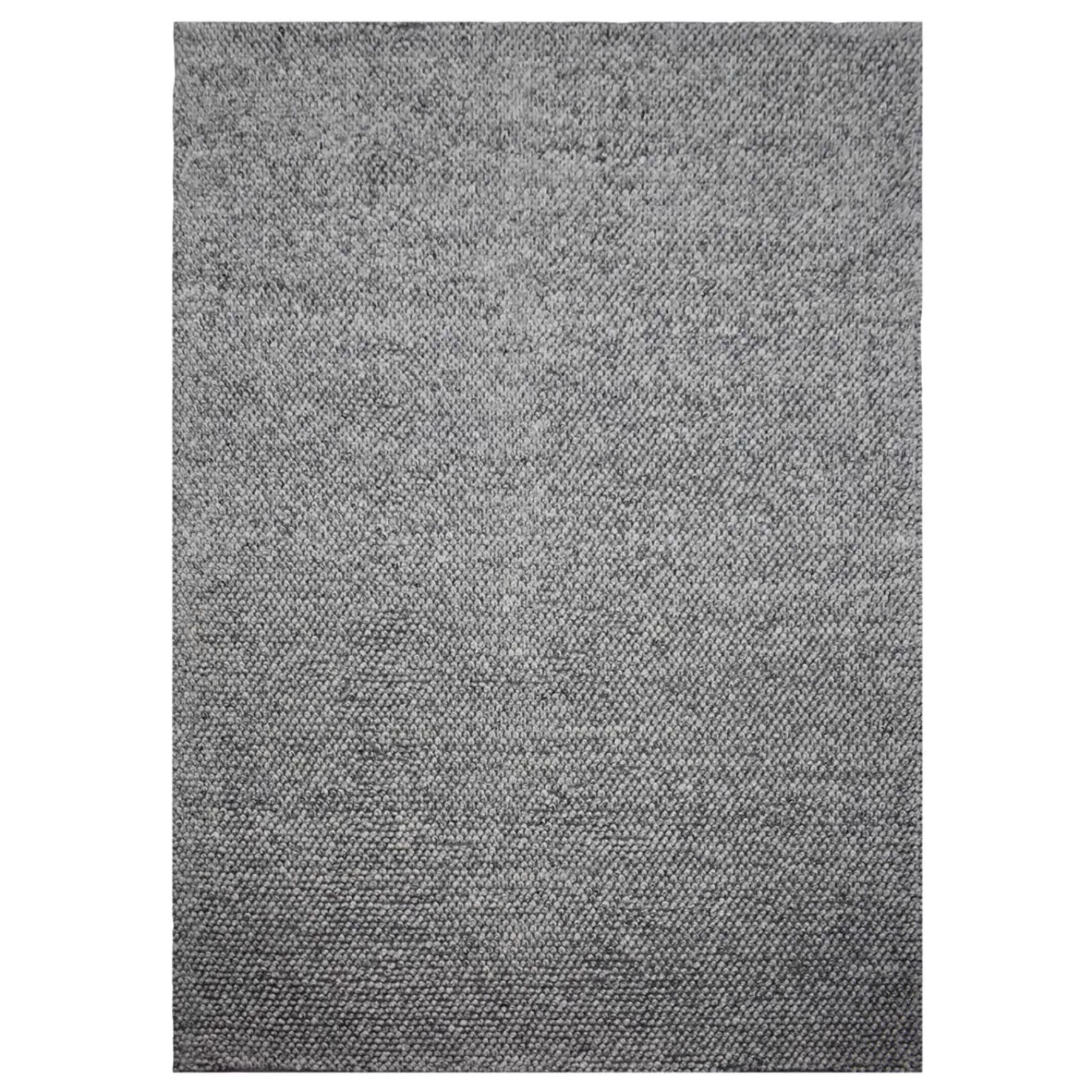 * Exclusive Design (B771) Gravel Grey Textured Area Rug, 5 7