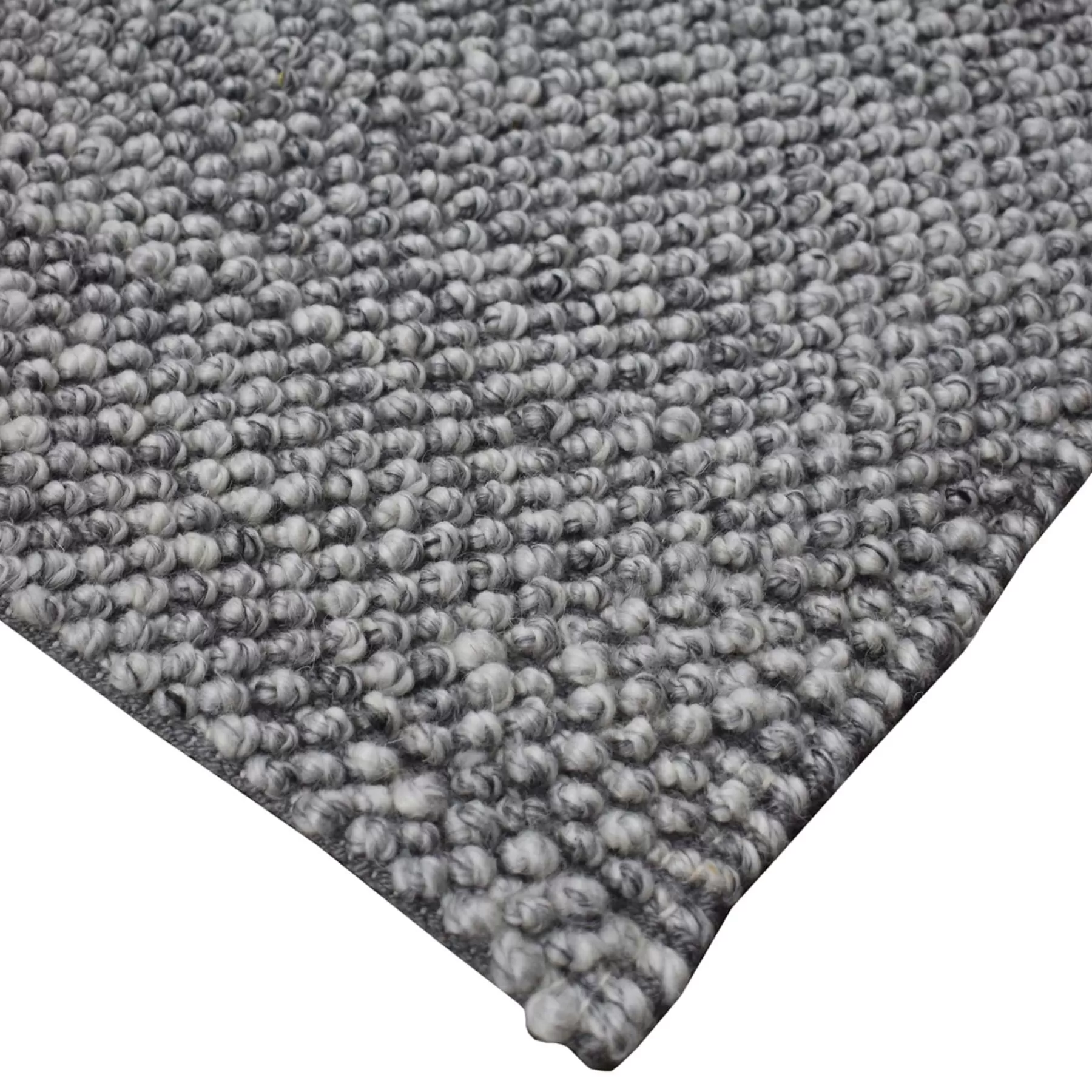 * Exclusive Design (B771) Gravel Grey Textured Area Rug, 5 7