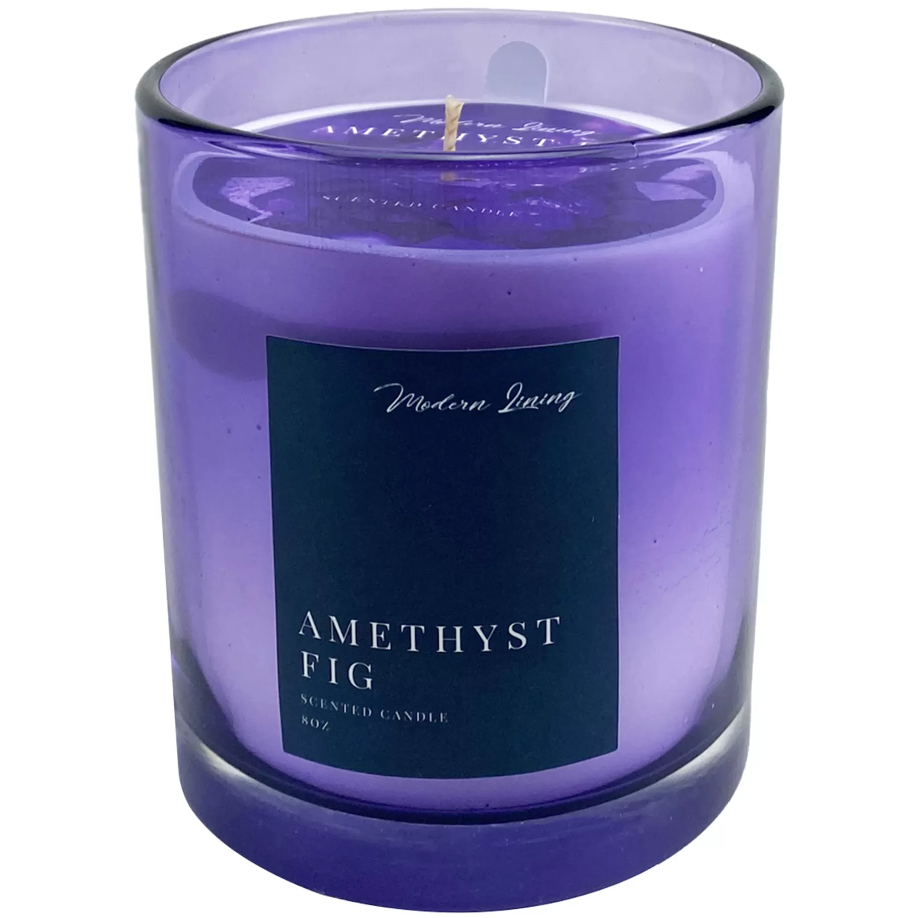 * Exclusive Design Laila Ali Amethyst Fig Scented Jar Candle, 8Oz