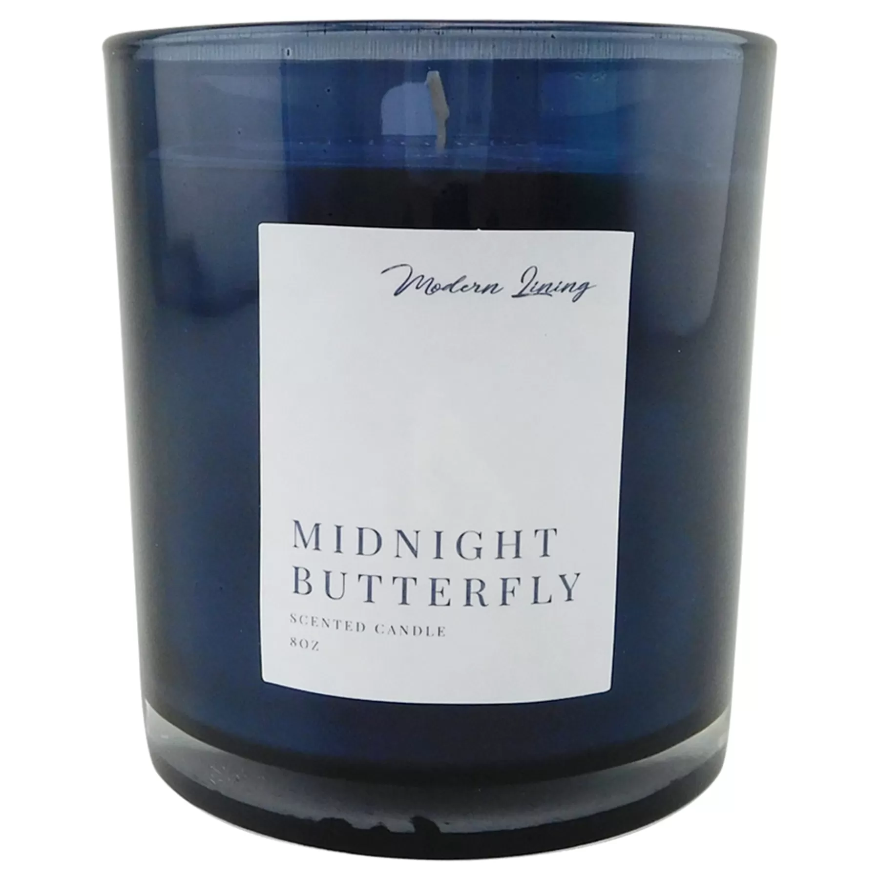 * Exclusive Design Laila Ali Midnight Butterfly Scented Glass Jar Candle, 8Oz