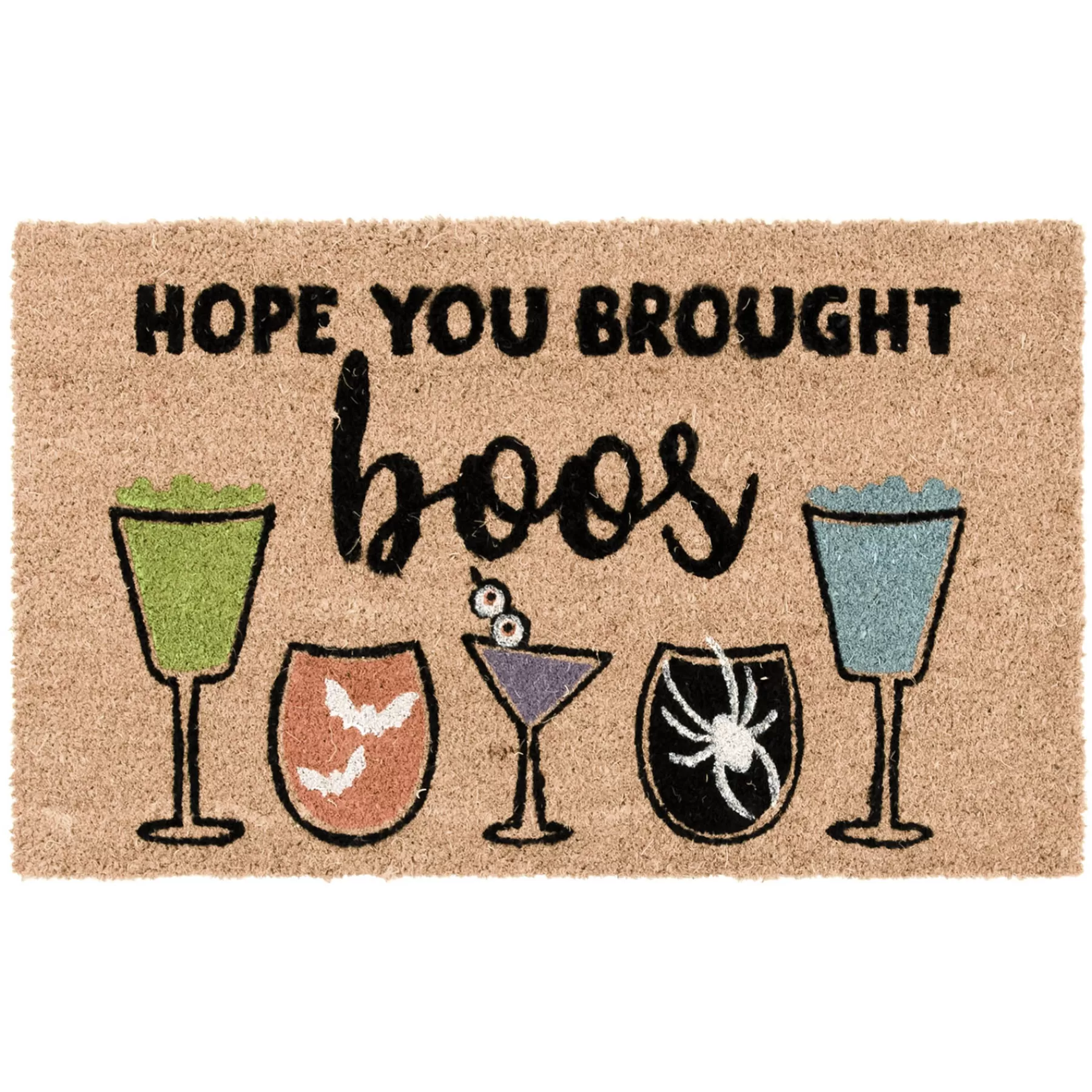 * Exclusive Hope You Brought Boos Halloween Coir Mat, 18 30