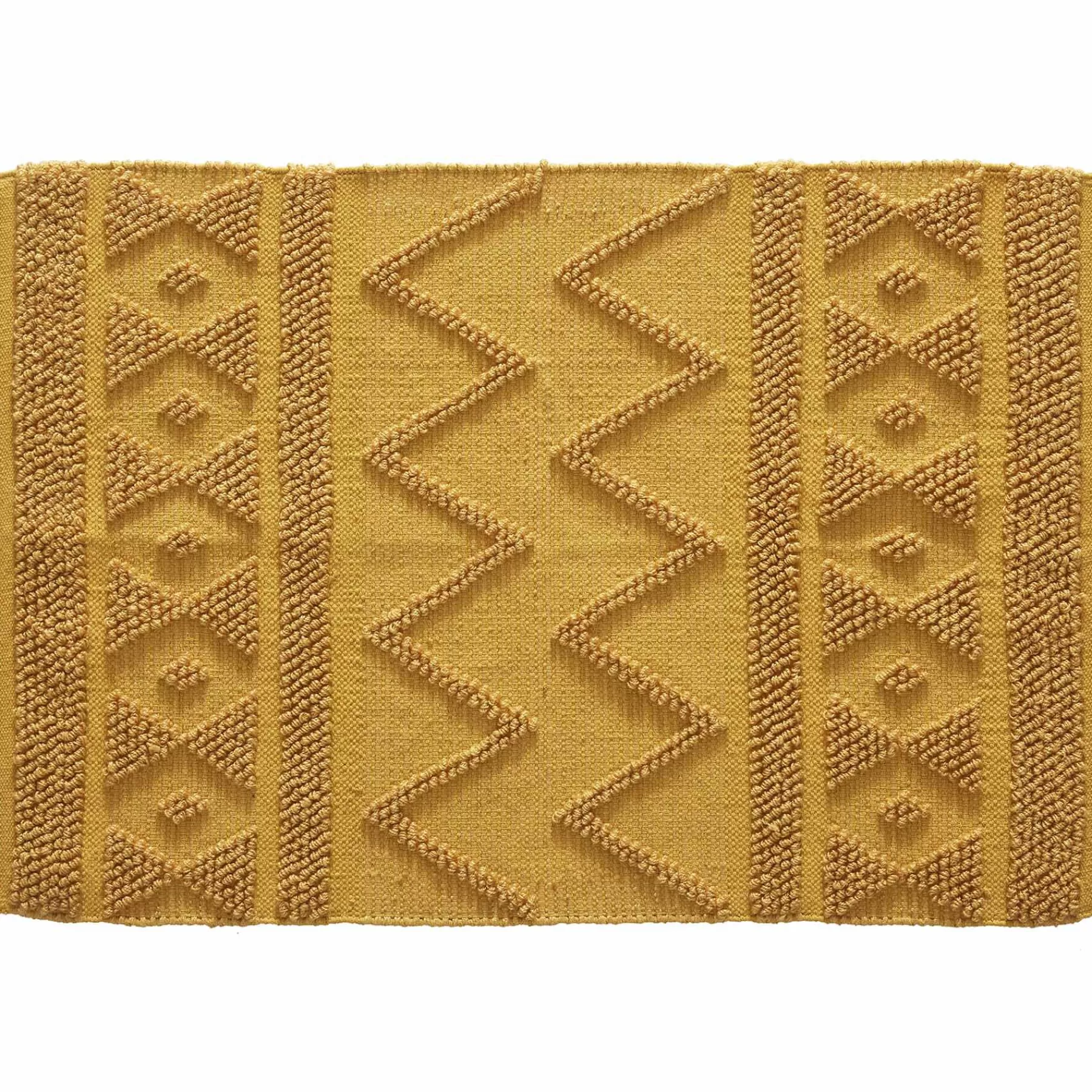 * Exclusive Yellow Reign Loop Cotton Accent Rug, 30 45