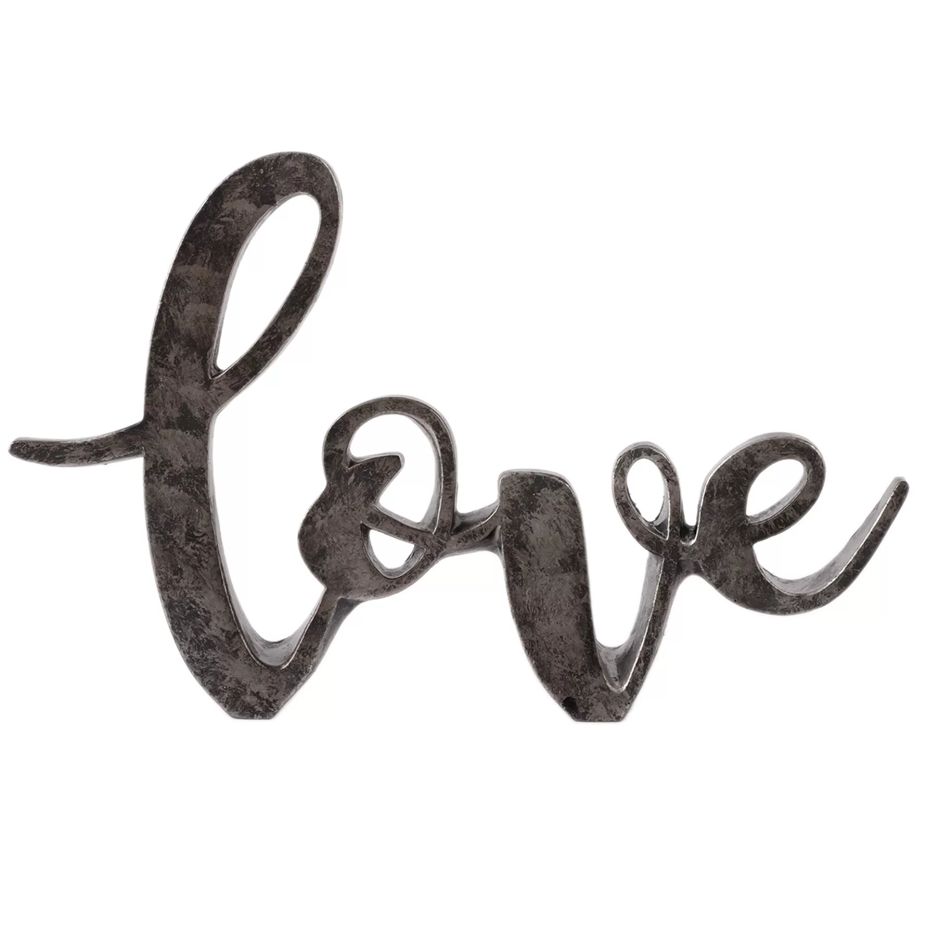 * Exquisite Gifts Galvanized Metal Love Cutout Sign, 9 6