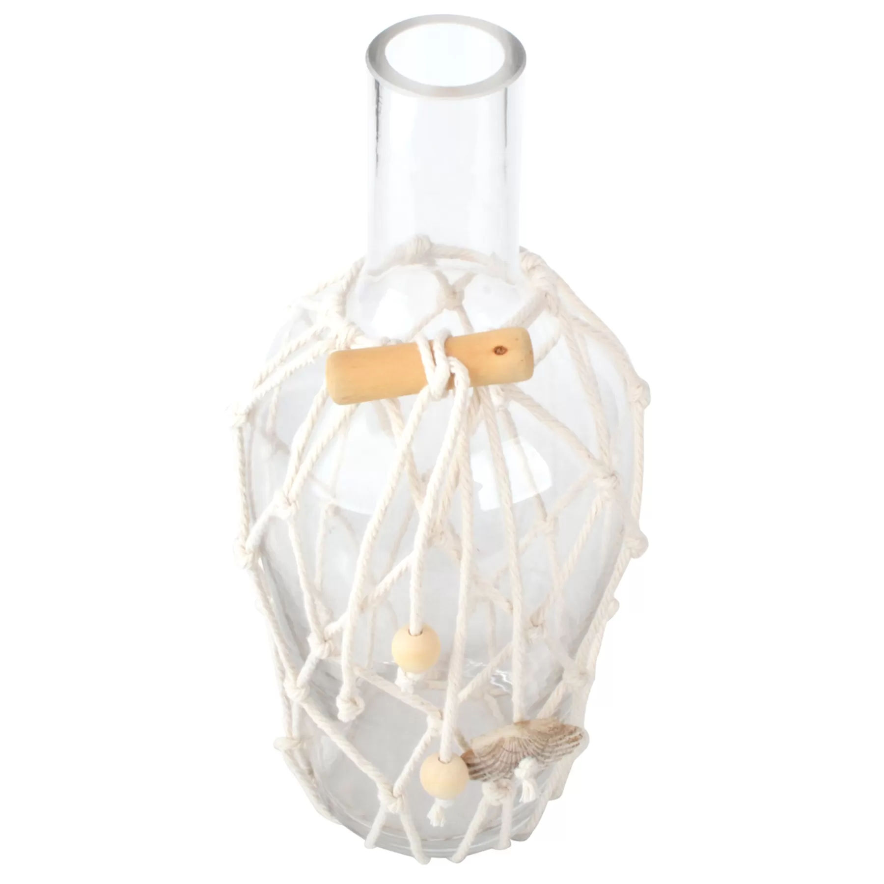 * Featured Ty Pennington Netted Clear Glass Vase, 12