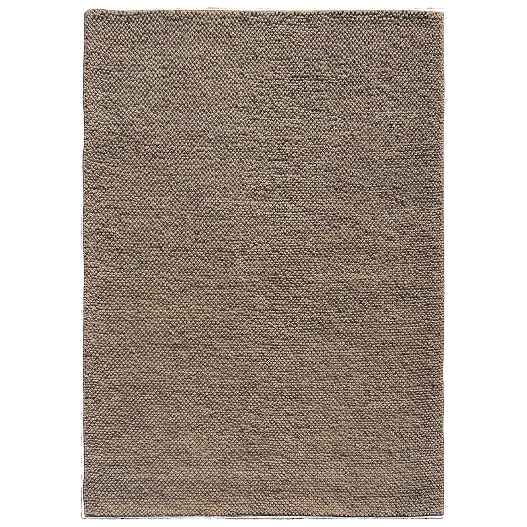 * Flash Sale (B770) Gravel Beige Textured Area Rug, 5 7