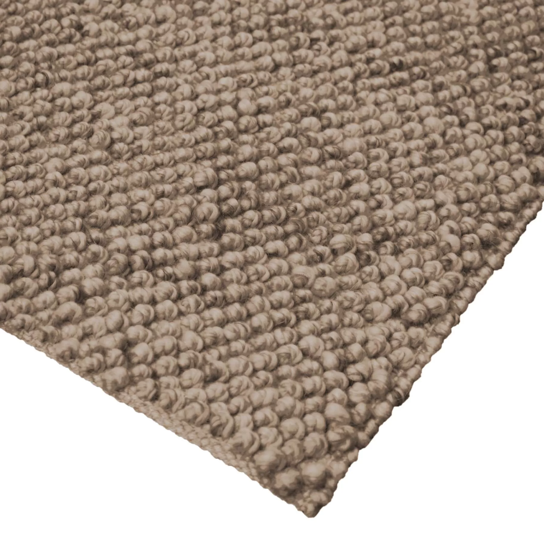 * Flash Sale (B770) Gravel Beige Textured Area Rug, 5 7