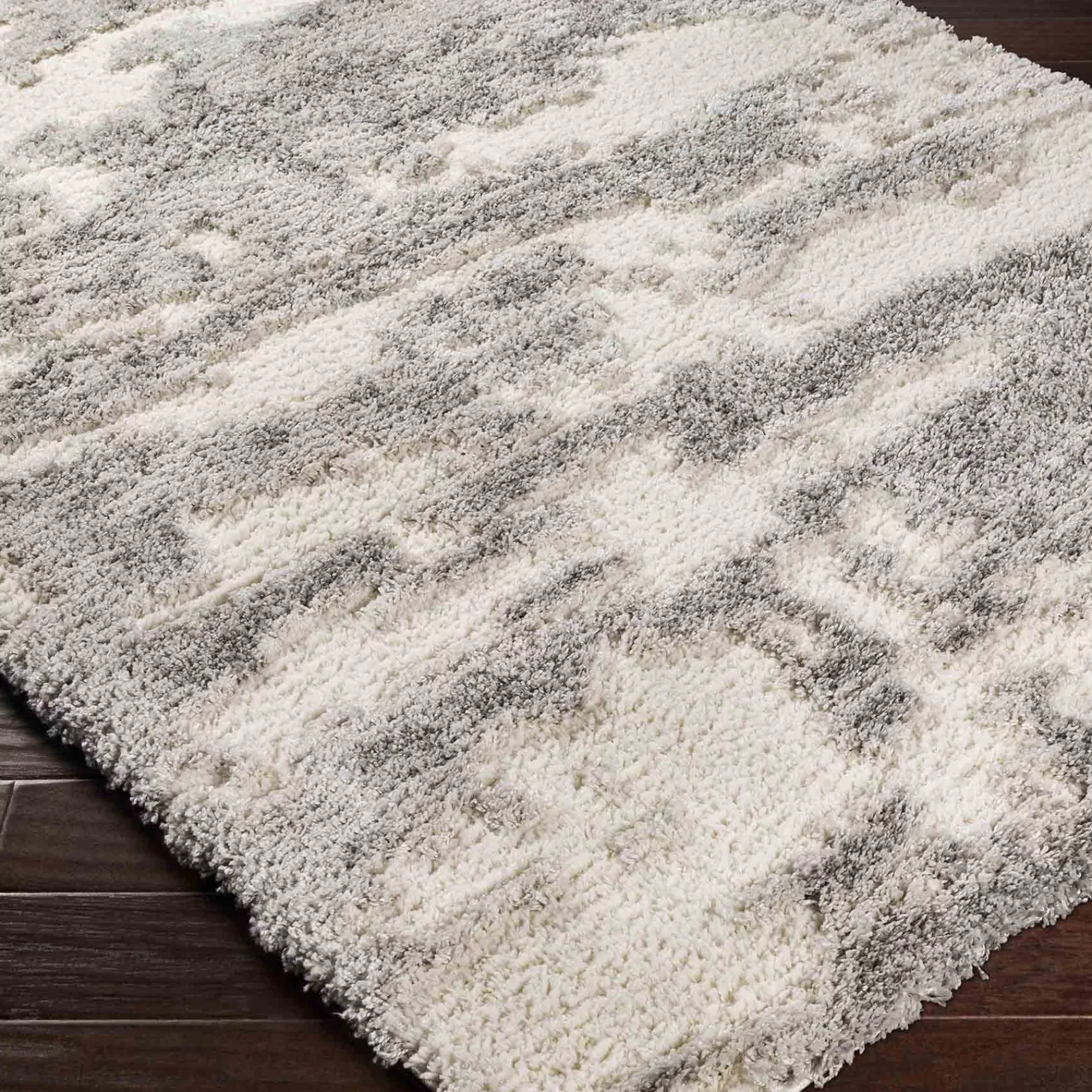 * Flash Sale (B787) Everton Neutral Abstract Area Rug, 8 10