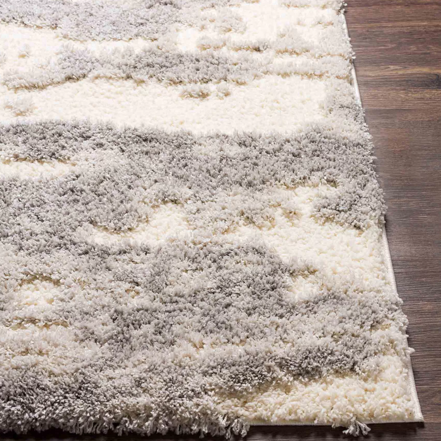 * Flash Sale (B787) Everton Neutral Abstract Area Rug, 8 10