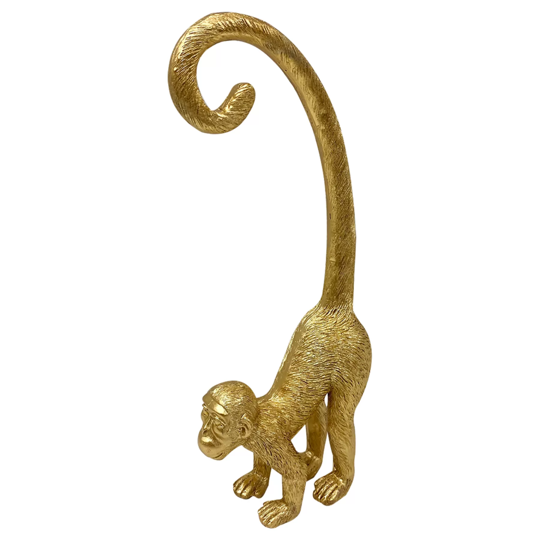 * Flash Sale Gold Monkey Tabletop Figurine, 10