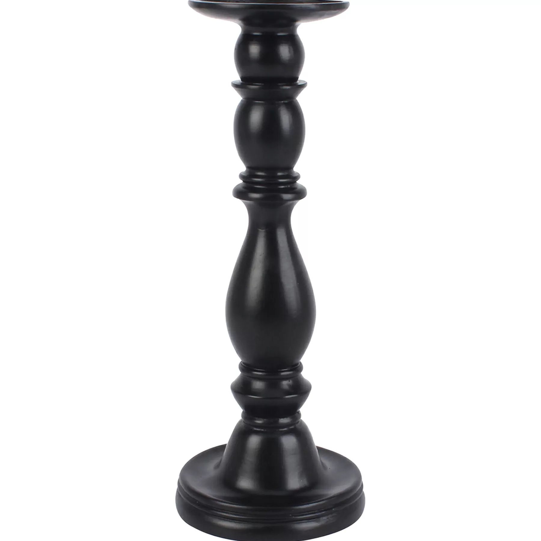 * Low Price Black Pillar Candle Holder, 12