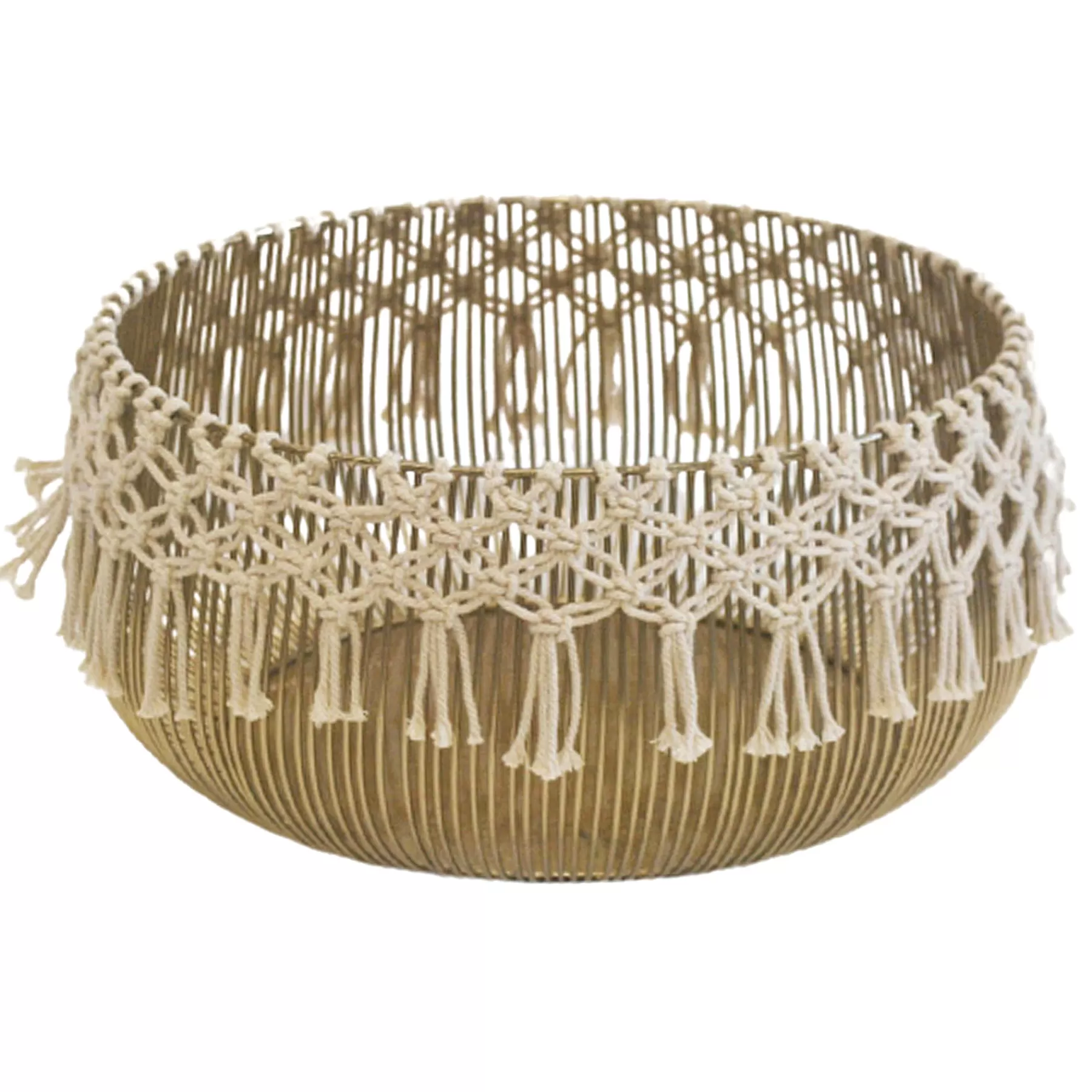 * Low Price Gold Metal Bowl, 13