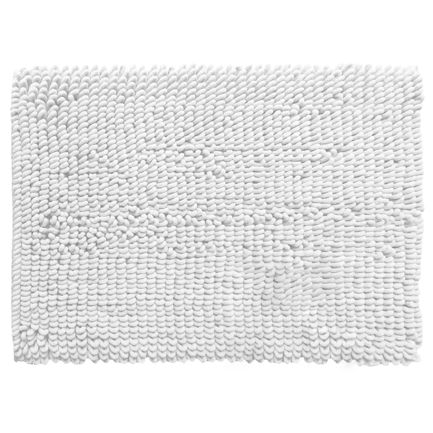 * Original Alyssa White Bath Mat 20X30