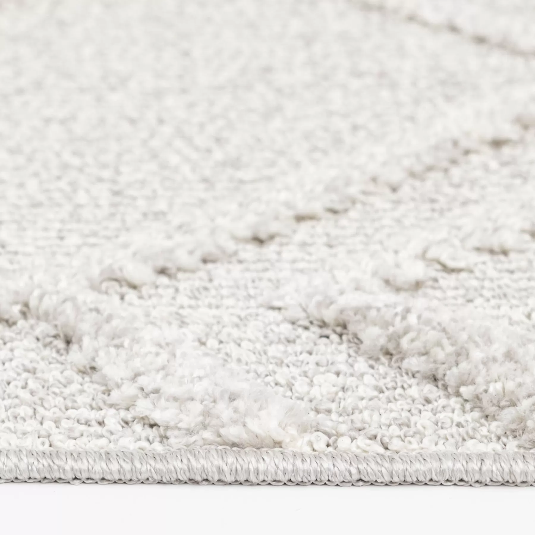 * Original (D560) Brantley Grey Diamond Design Area Rug, 5 7