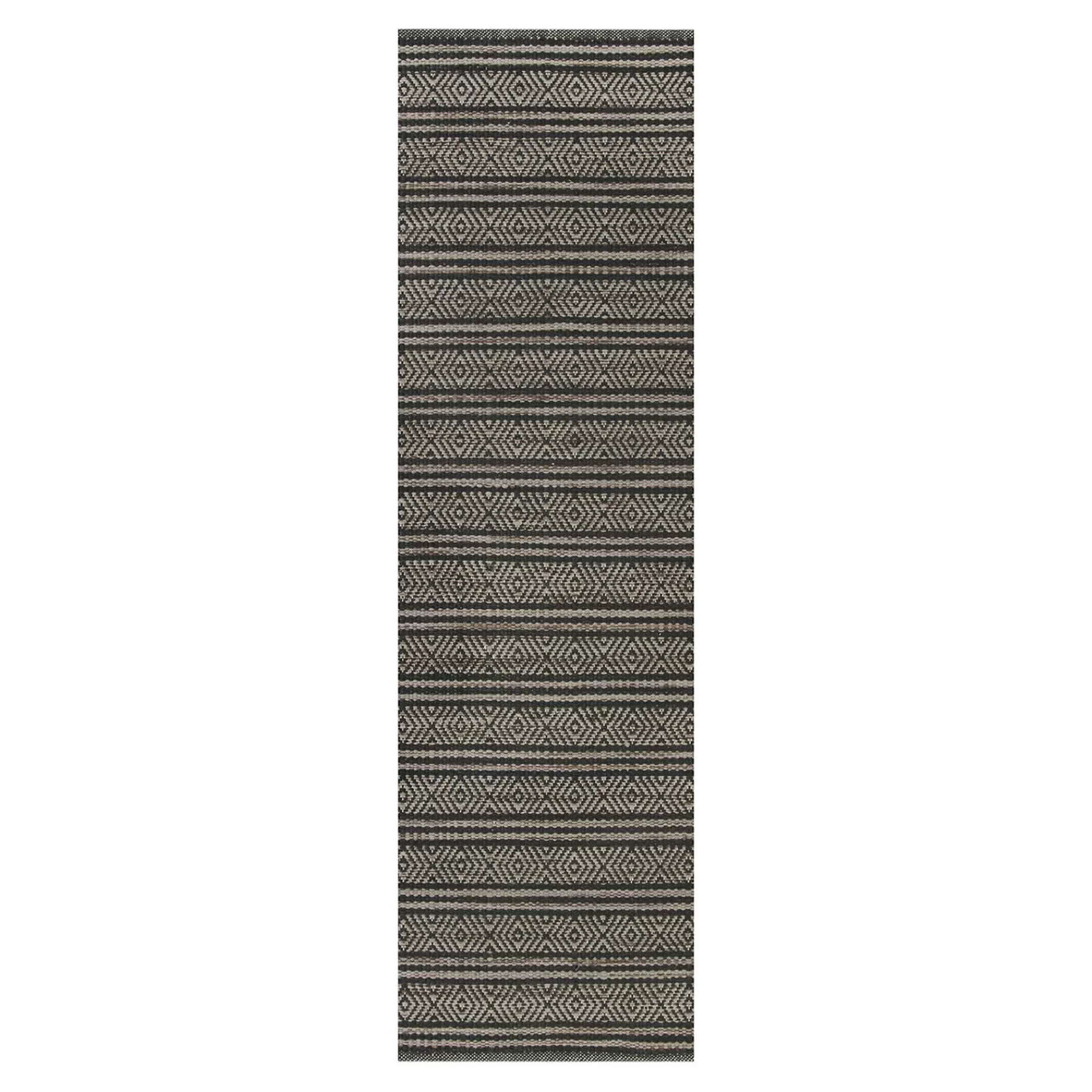 * Outlet Sale (B723) Honeybloom Neutral Flatweave Runner, 2 7