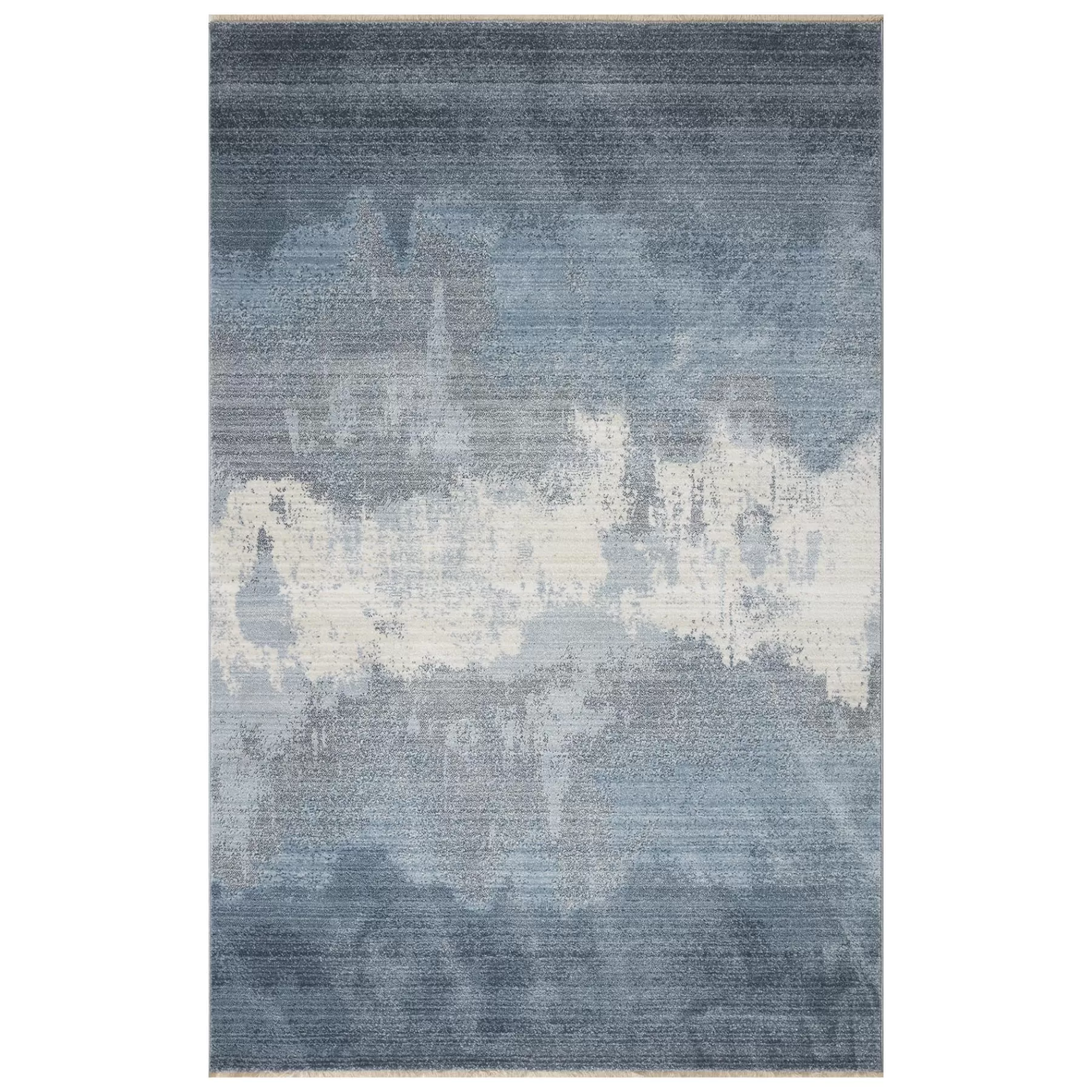 * Outlet Sale (B763) Ty Pennington Cypress Blue Ombre Area Rug, 5 7