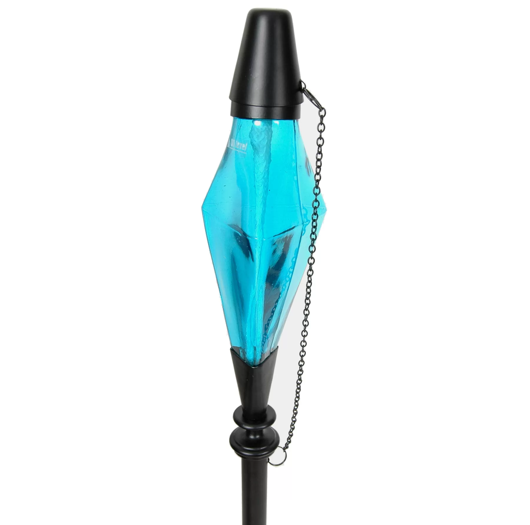 * Outlet Sale Turquoise & Glass Torch Light, 72